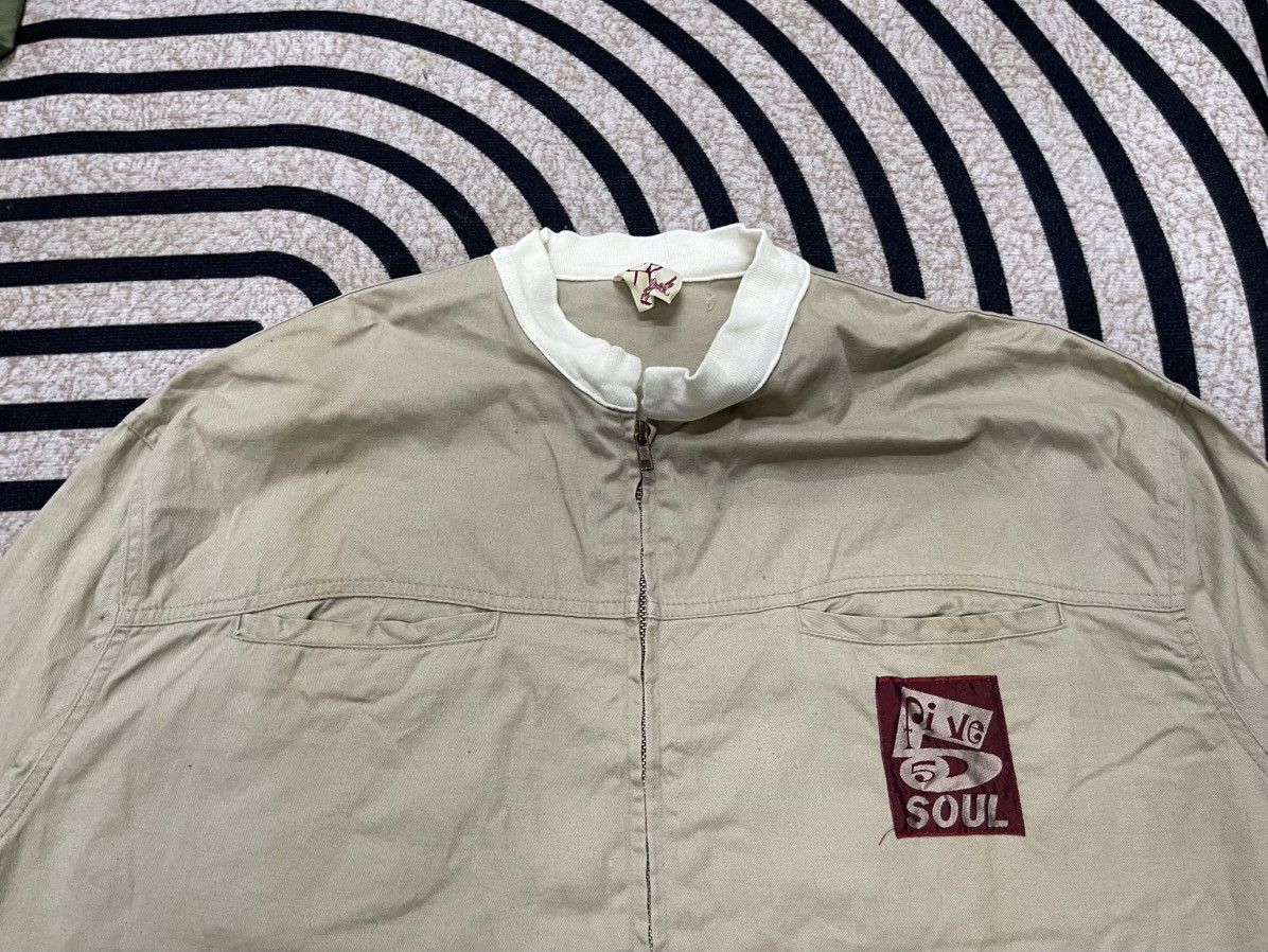 Triple 5 Soul × Vintage 90s TRIPLE 5 SOUL WORKER LIGHT JACKET RARE DESIGN Size US XXL / EU 58 / 5 - 12 Thumbnail