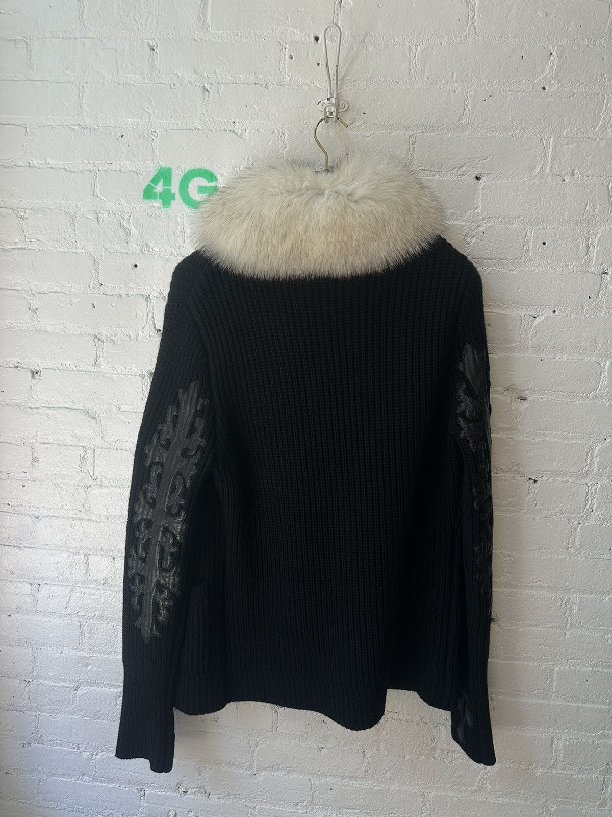 Chrome Hearts CHROME HEARTS RARE CASHMERE FOX !! Patch Jacket L XL Size US L / EU 52-54 / 3 - 6 Thumbnail