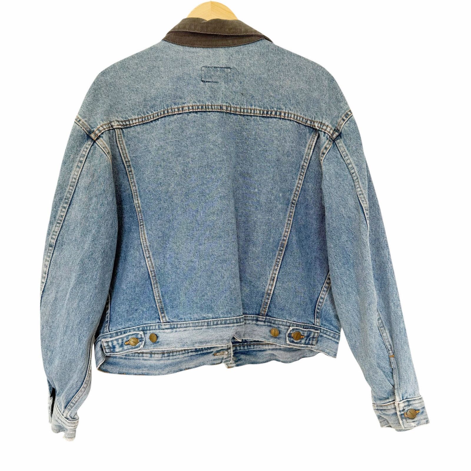 Vintage Vintage Girbaud Jean Jacket Corduroy Collar Sz L/XL Size US L / EU 52-54 / 3 - 8 Thumbnail