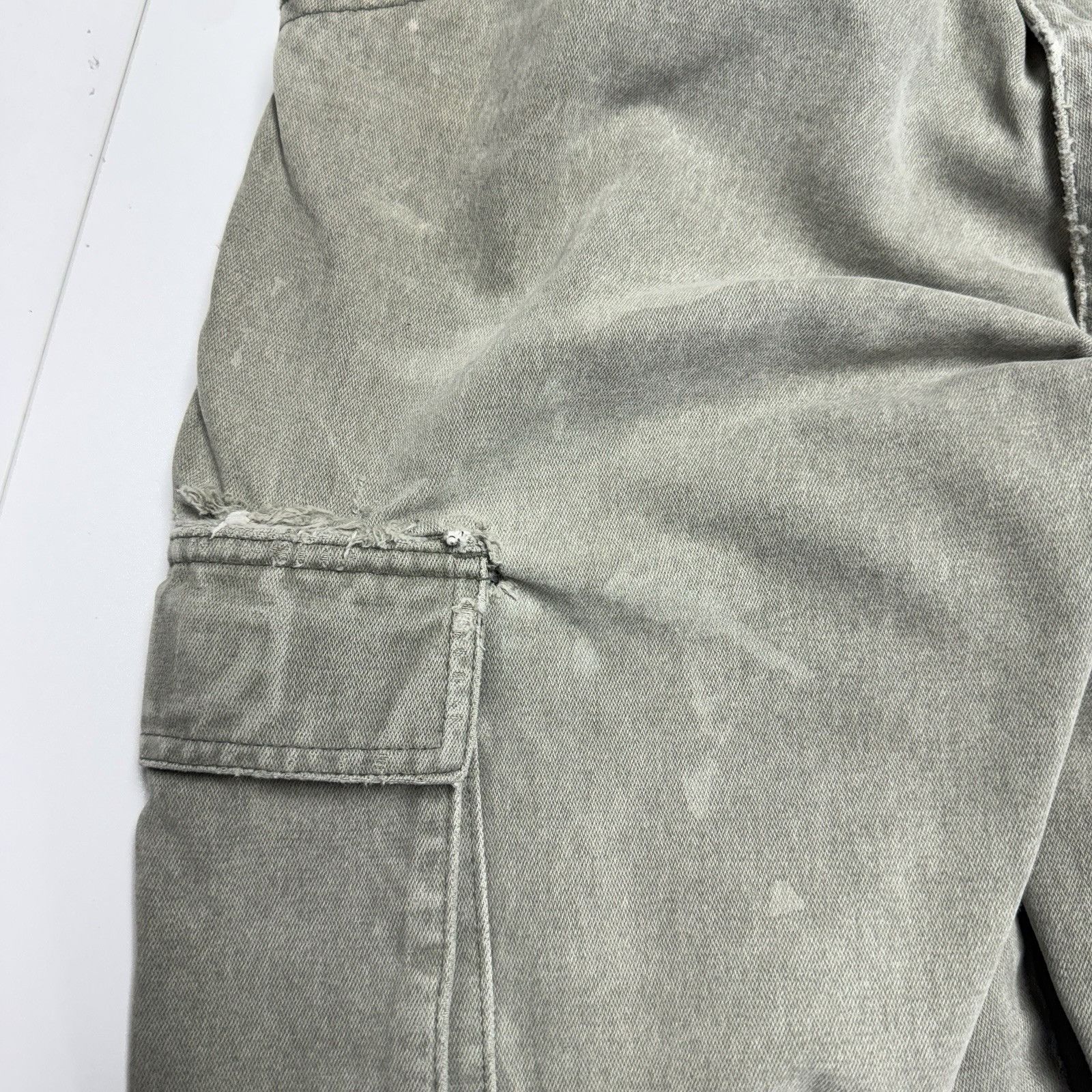 Billabong Vintage 90s Billabong Baggy Cargo Pants Mens 32 (30x30.5) Gr Size US 32 / EU 48 - 16 Thumbnail