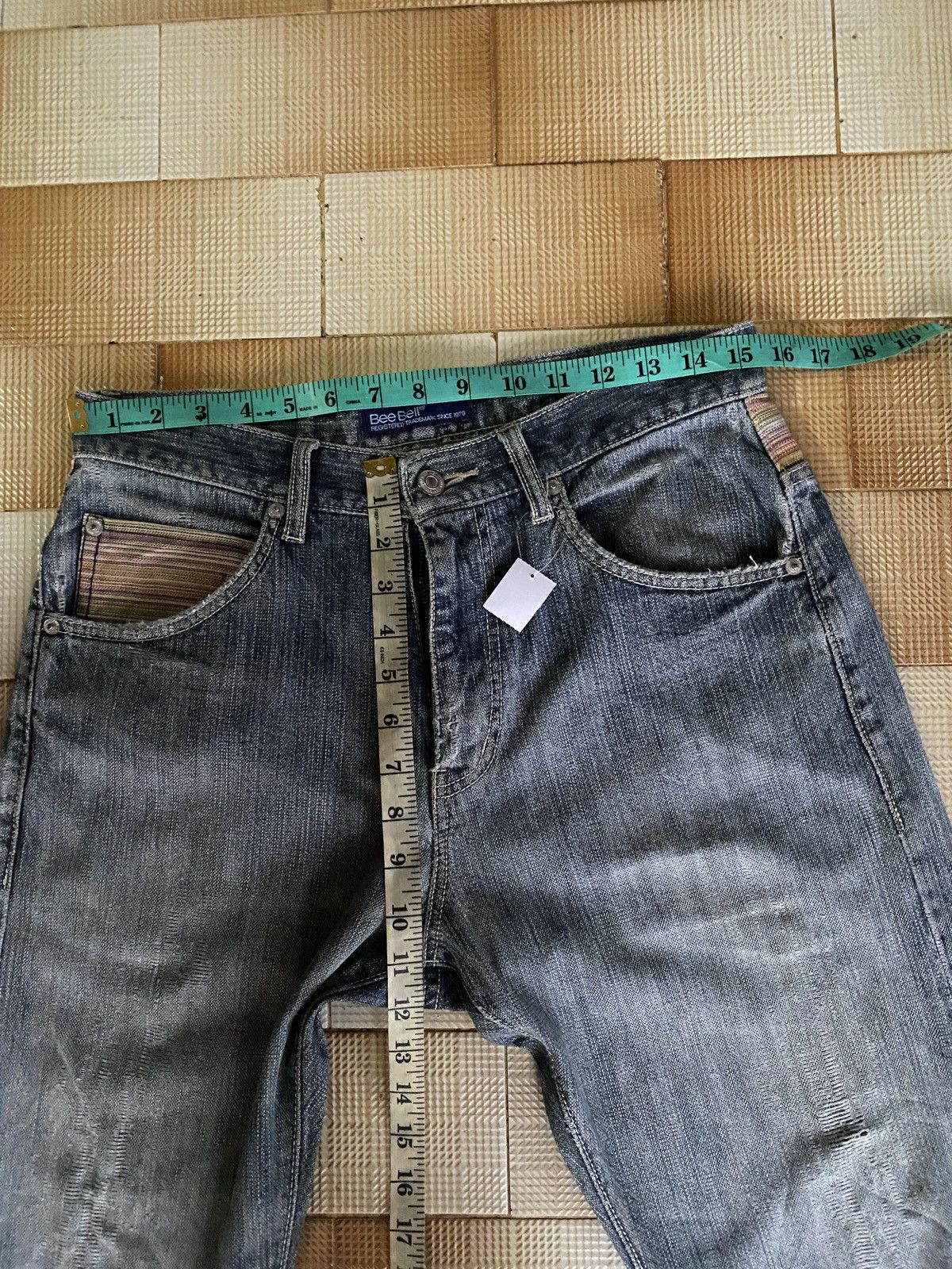 Beauty Beast × If Six Was Nine Vintage bee bell regular fit denim Size US 31 - 5 Thumbnail
