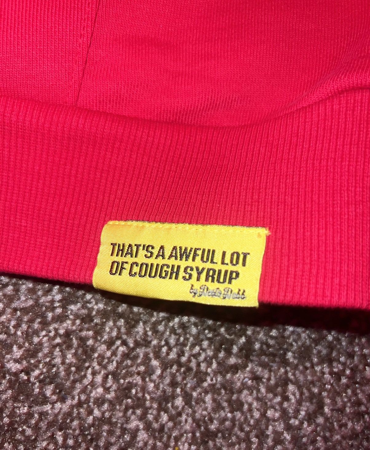 Awful Lot of Cough Syrup Awful Lot Of Cough Syrup Red Reaper Full Zip Hoodie Size US XL / EU 56 / 4 - 6 Thumbnail