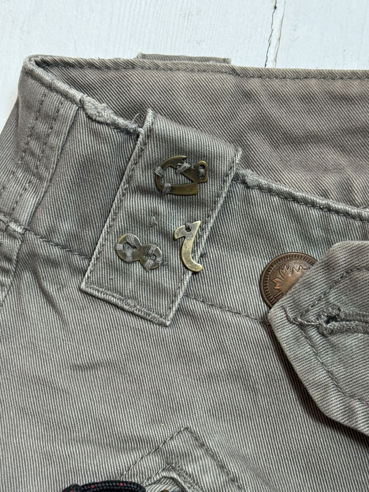 Diesel VINTAGE DIESEL 2000s BREECHES Size 27" / US 4 / IT 40 - 9 Thumbnail