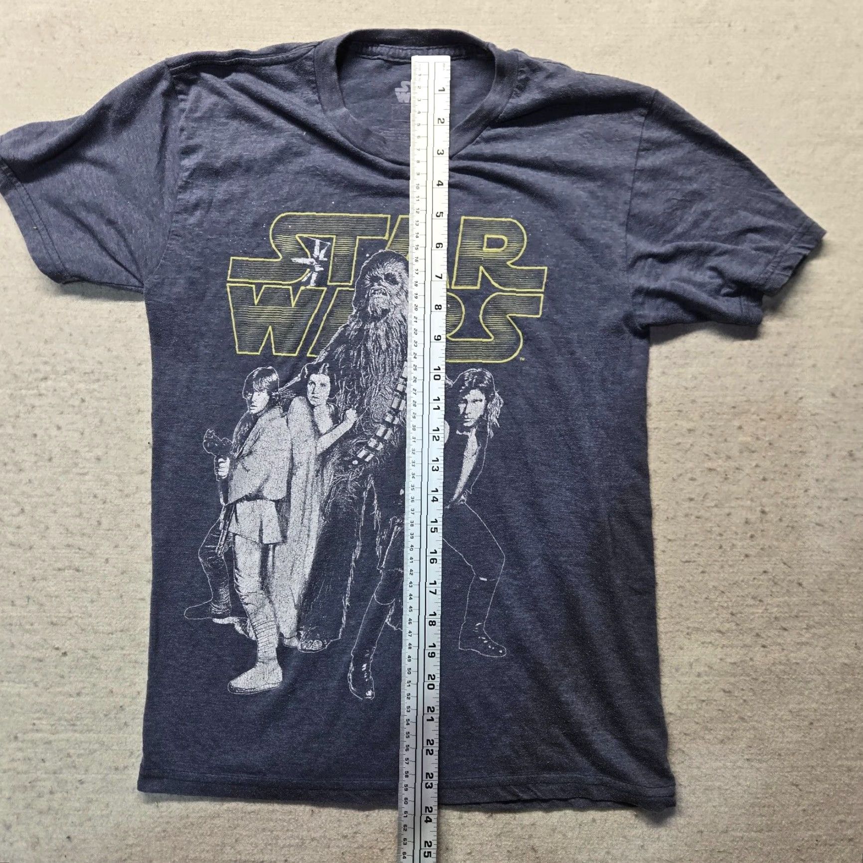 Mad Engine Star Wars Shirt Adult S Heather Blue Star Wars Jedi Knights 90s Lucas Film Stat Wars Mens Size US S / EU 44-46 / 1 - 5 Thumbnail