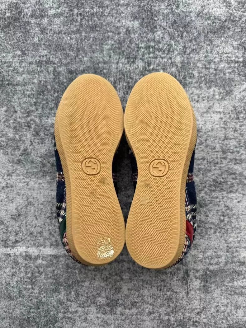 Gucci Gucci Plaid Casual Shoes with Gold Buckles-2505 Size US 8.5 / EU 41-42 - 7 Thumbnail