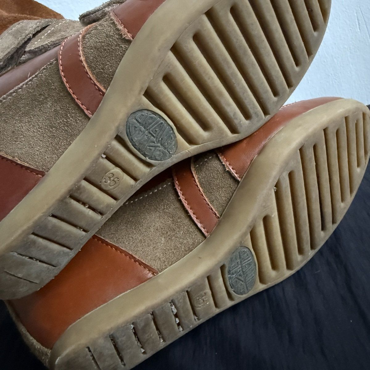 Seditionaries Vintage Original Comfort Hi Top Wedge Sneakers Size US 6 / IT 36 - 8 Thumbnail