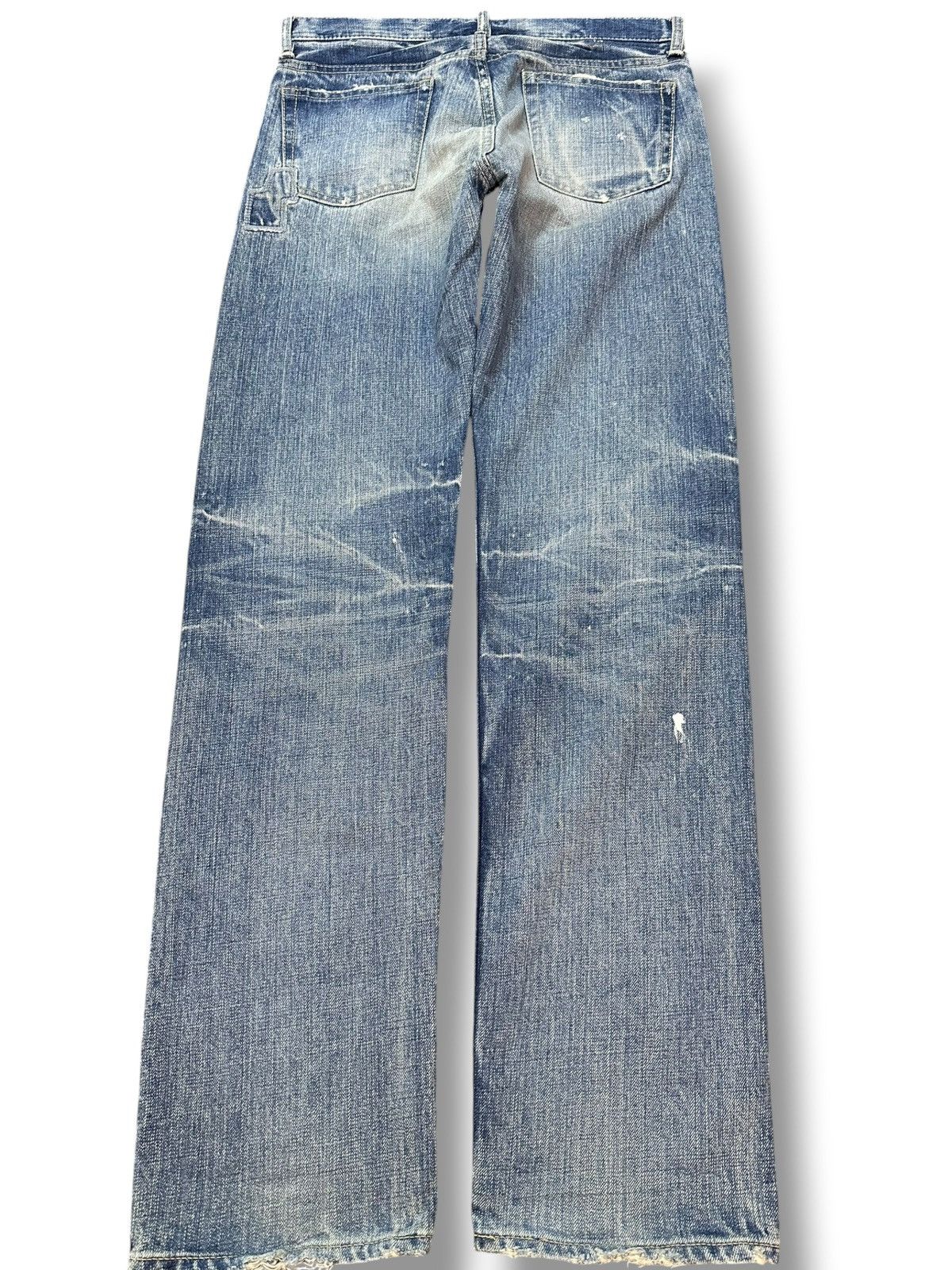 Adolfo Dominguez Vintage D.MG Mudwash Faded Grunge Distressed Denim Size US 30 / EU 46 - 3 Thumbnail