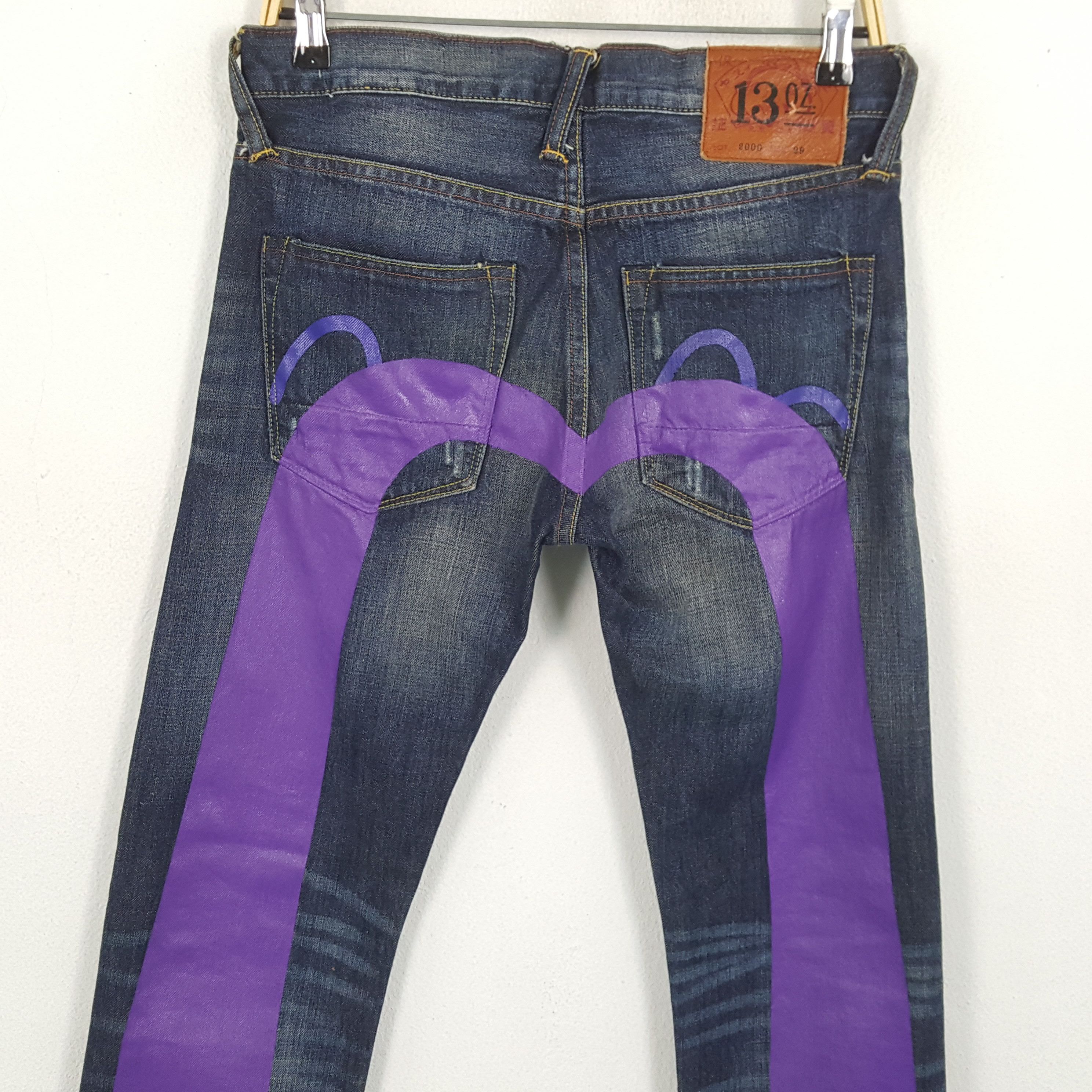 Evisu × Japanese Brand × Vintage Vintage EVISU Japanese Brand Daicock Custom Style Jeans Size US 30 / EU 46 - 2 Thumbnail
