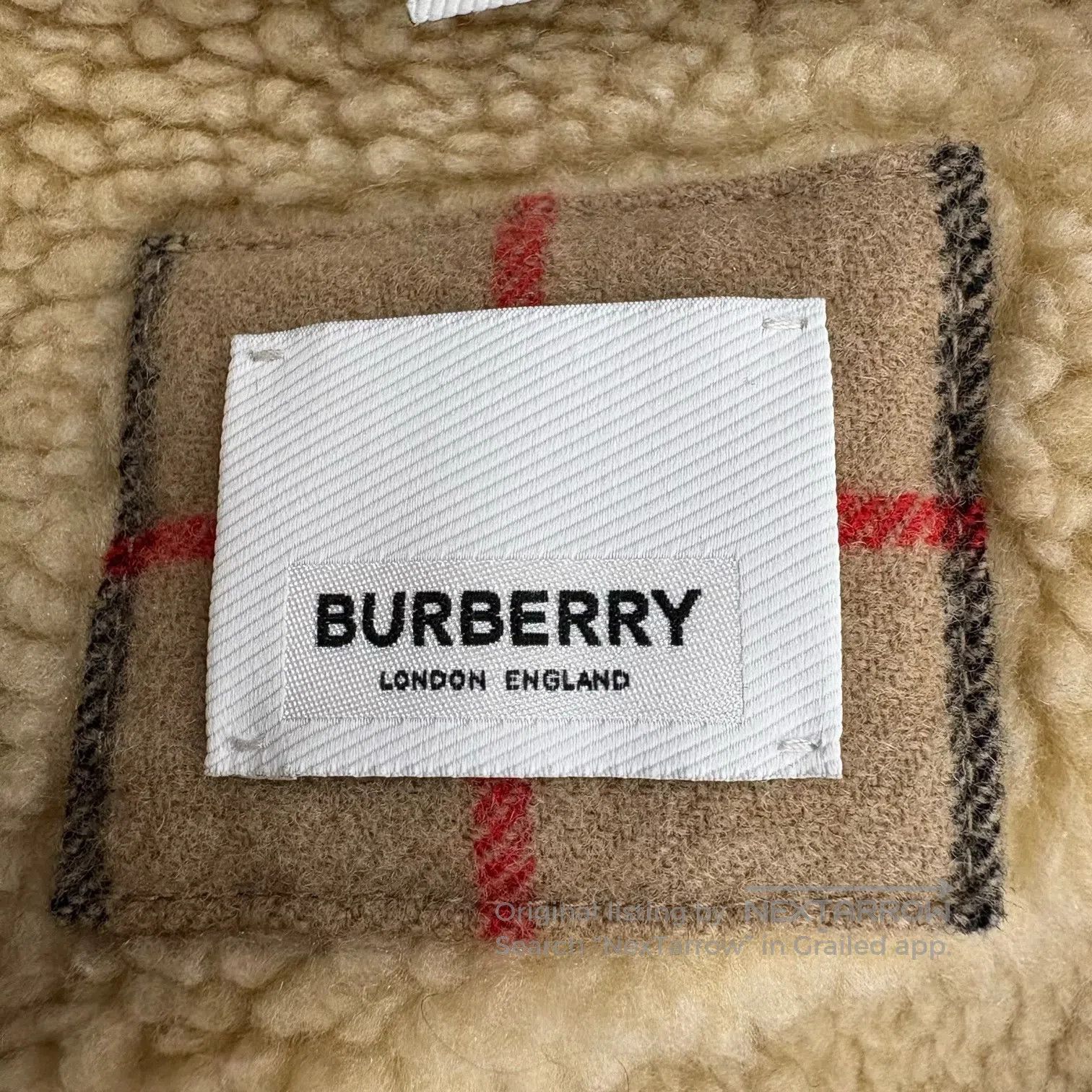 Burberry Burberry Classic khaki checkered lamb wool jacket Size US M / EU 48-50 / 2 - 3 Thumbnail