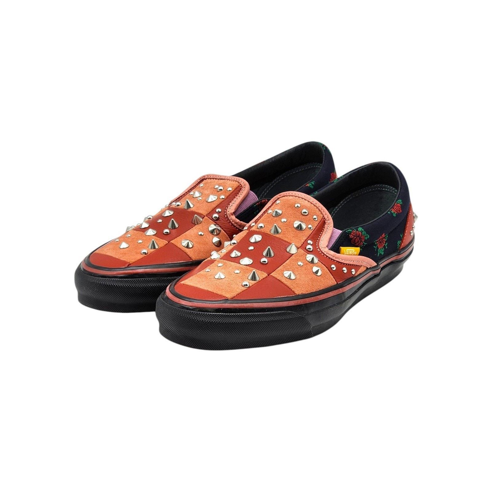Gucci × Vans Vault OG Classic Checkered Studded Slip-On Sneakers US 10 Size US 10 / EU 43 - 1 Thumbnail