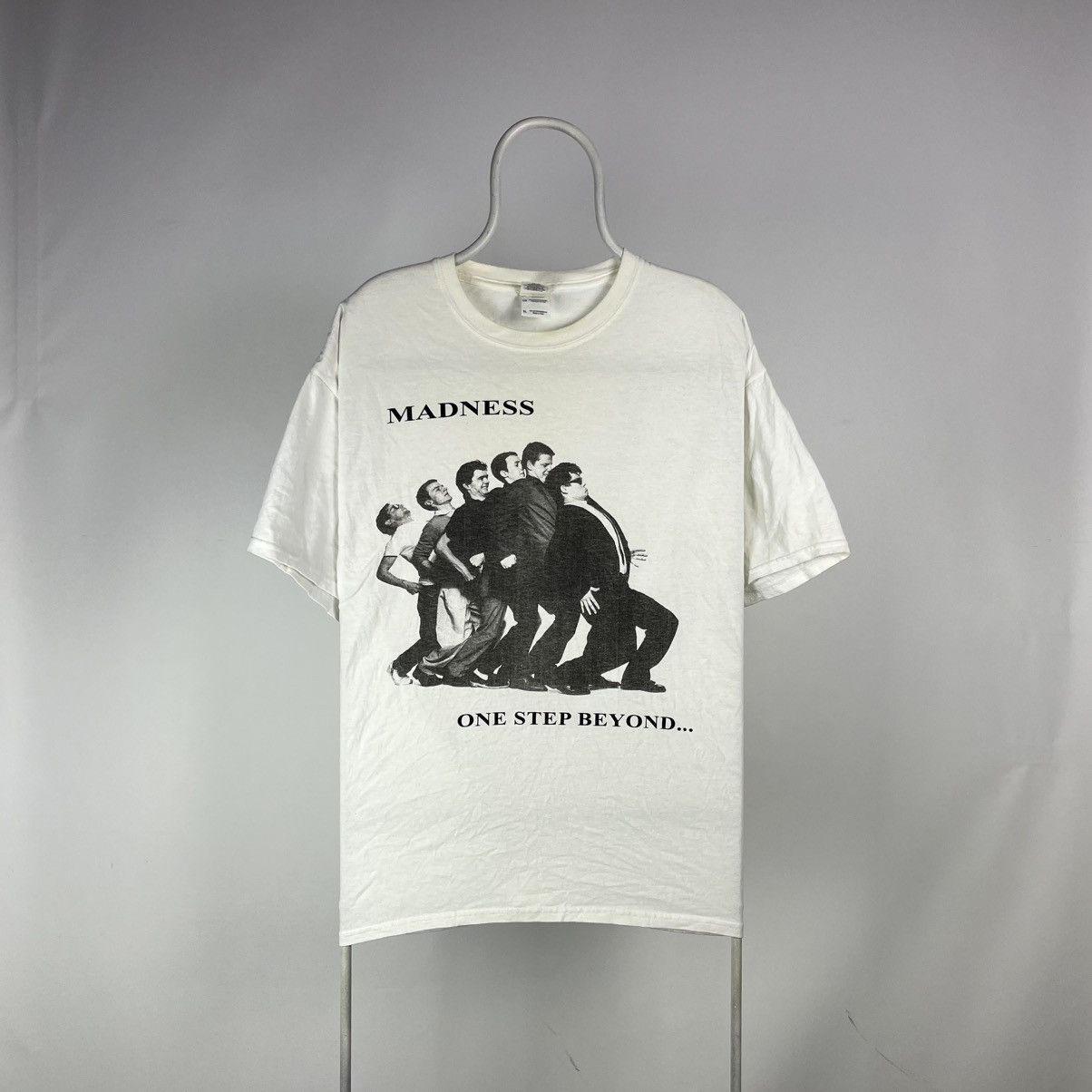 Band Tees MADNESS ONE STEP BEYOND T SHIRT SUGGS SKINHEAD SIZE XLARGE Size US XL / EU 56 / 4 - 1 Thumbnail