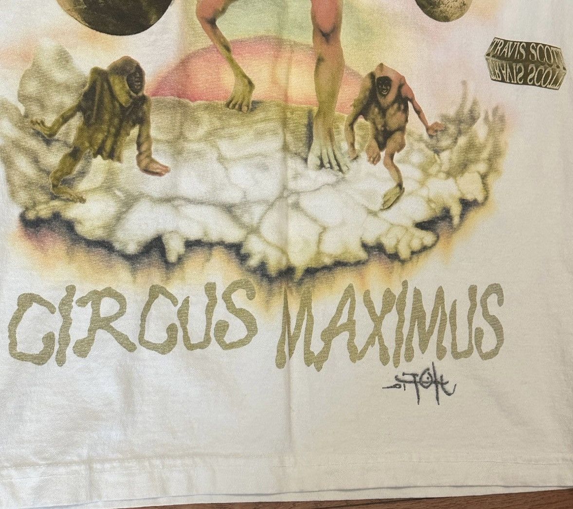 Travis Scott Travis Scott Circus Maximus Utopia Tour T Shirt size M Size US M / EU 48-50 / 2 - 4 Thumbnail