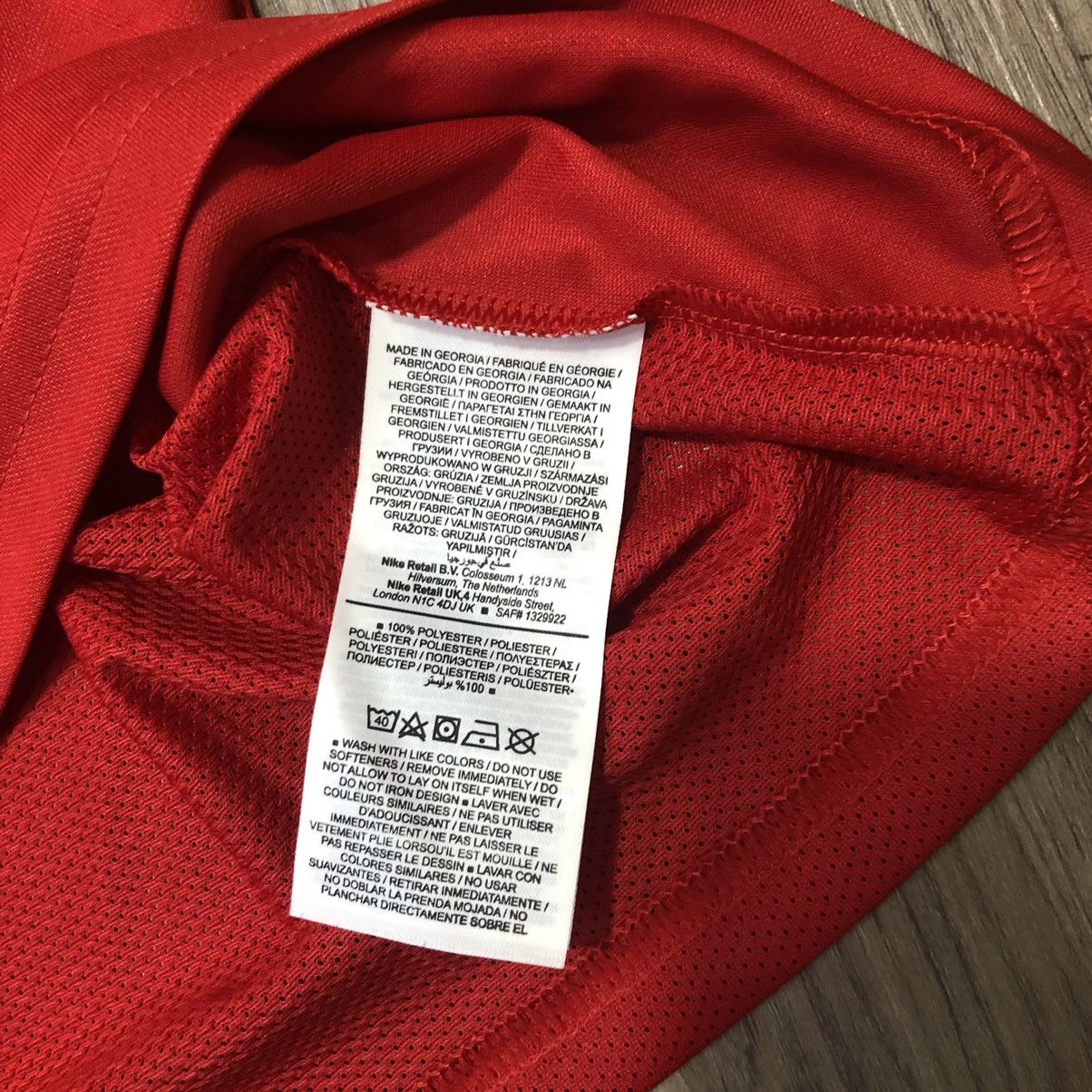 Nike Academy world cup paris Hong Kong player issue shirt #13 Size US L / EU 52-54 / 3 - 8 Thumbnail