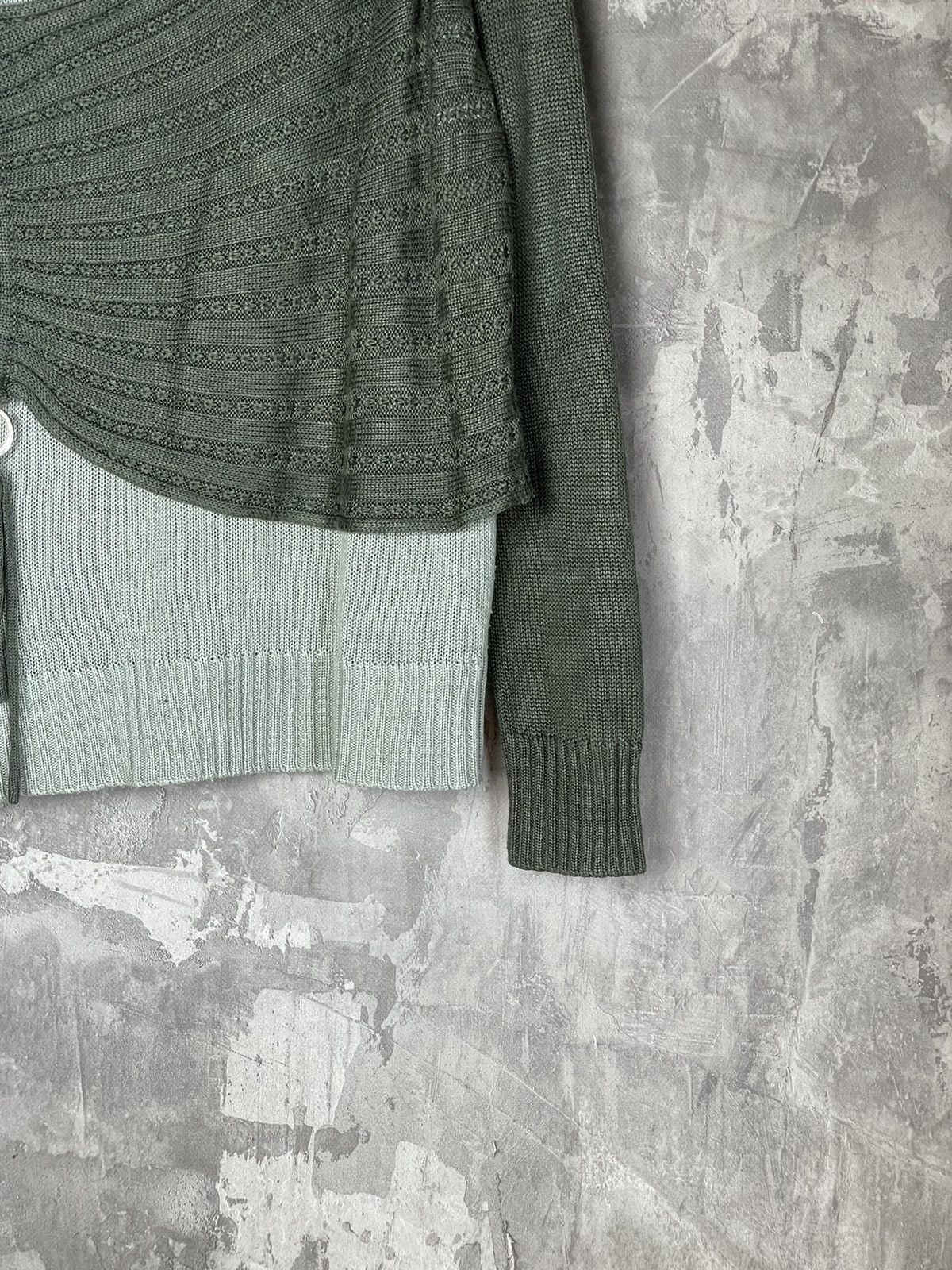 Japanese Brand Avant Garde Abstract Design Knit Y2K Sweater Size M / US 6-8 / IT 42-44 - 6 Thumbnail