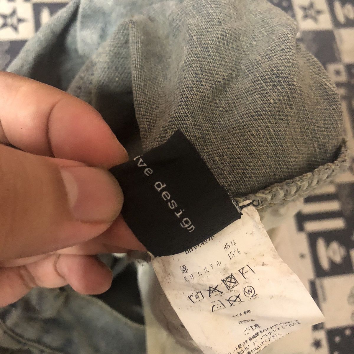 Neos Addictive Design Black Denim Pants #A2124