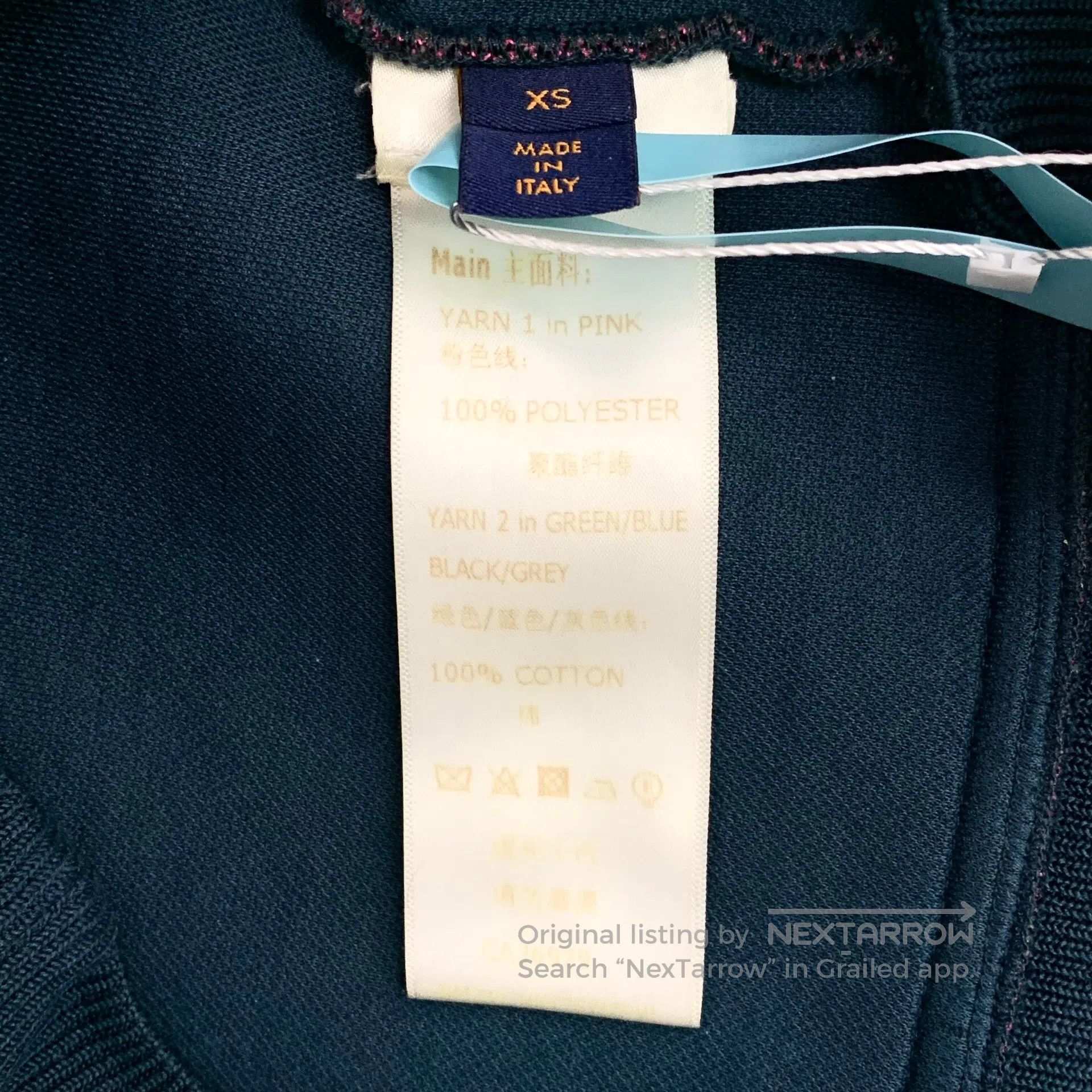 Louis Vuitton Louis Vuitton Colorful Logo Monogram Printed Crew Neck Lon Size US XS / EU 42 / 0 - 6 Thumbnail