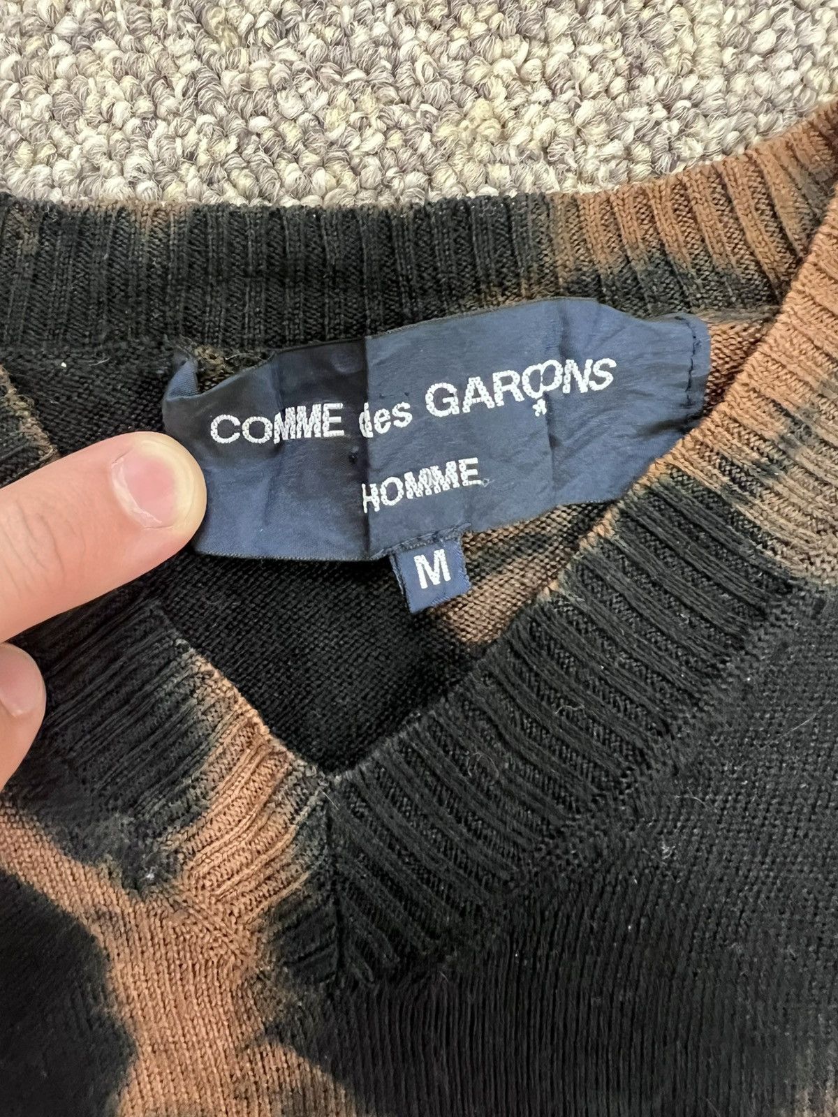 Comme des Garcons Homme Comme des garcons Homme Sweater Size US M / EU 48-50 / 2 - 4 Thumbnail