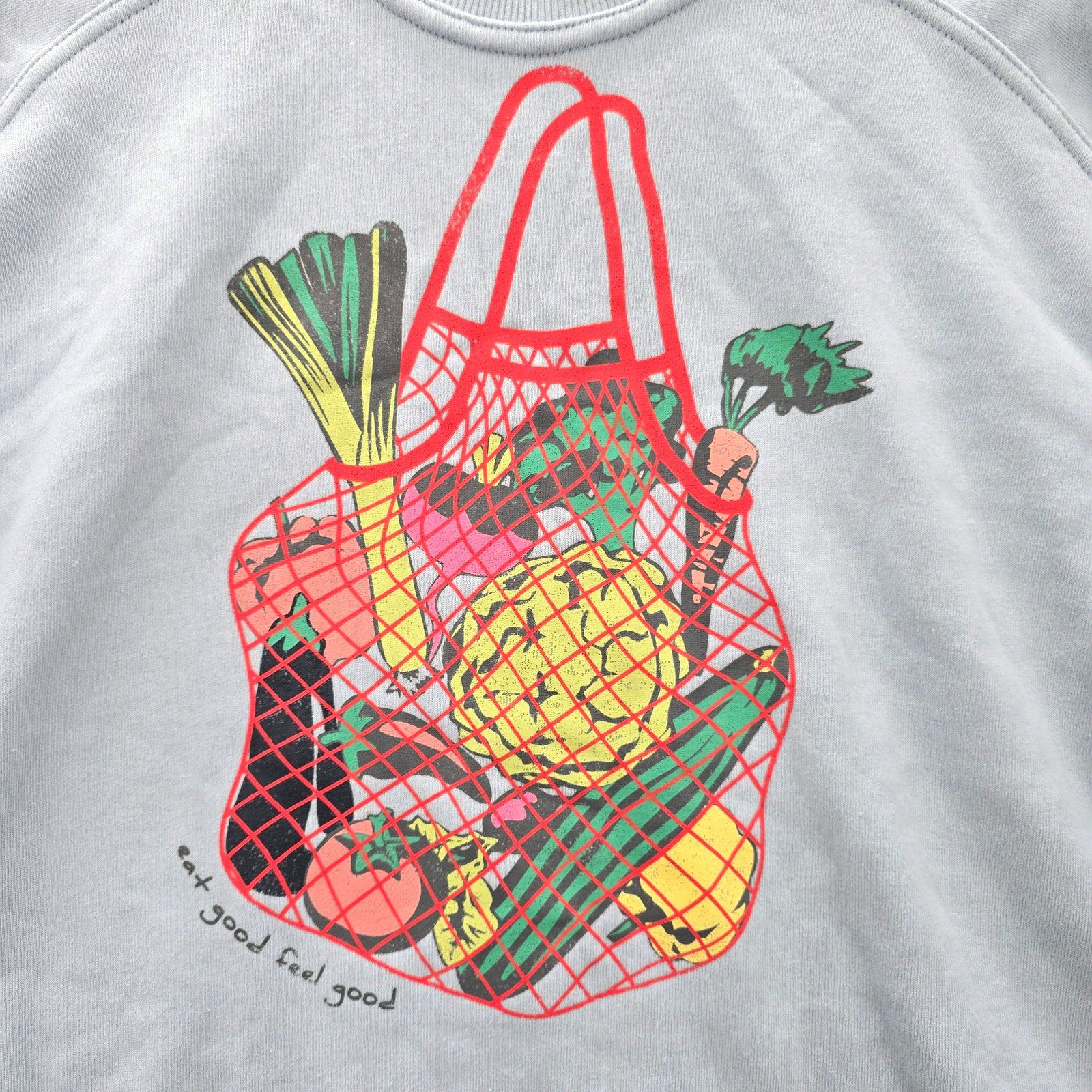 Other Grayson Threads Crop Blue Graphic Sweatshirt Extra Small XS Size XS / US 0-2 / IT 36-38 - 4 Thumbnail