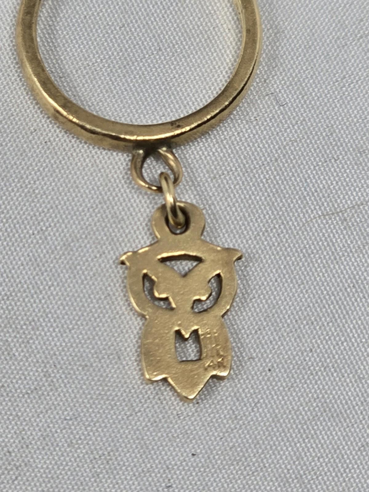Other James Avery 14K Gold Owl Charm Ring Size 3 Retired Size ONE SIZE - 4 Thumbnail