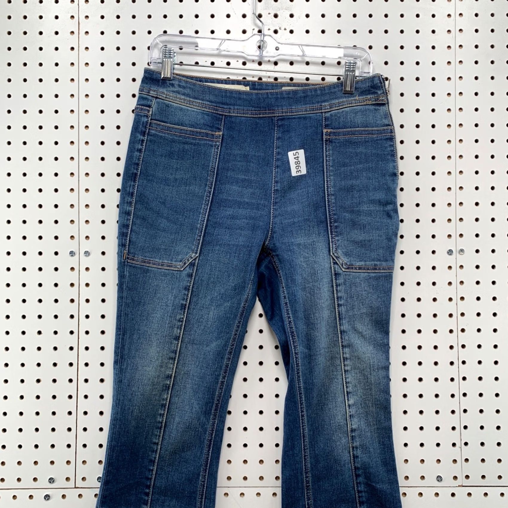 Vintage Pilcro Denim Jeans Womens 27 Flared Blue 27x26 Jeans Size 27" / US 4 / IT 40 - 2 Thumbnail