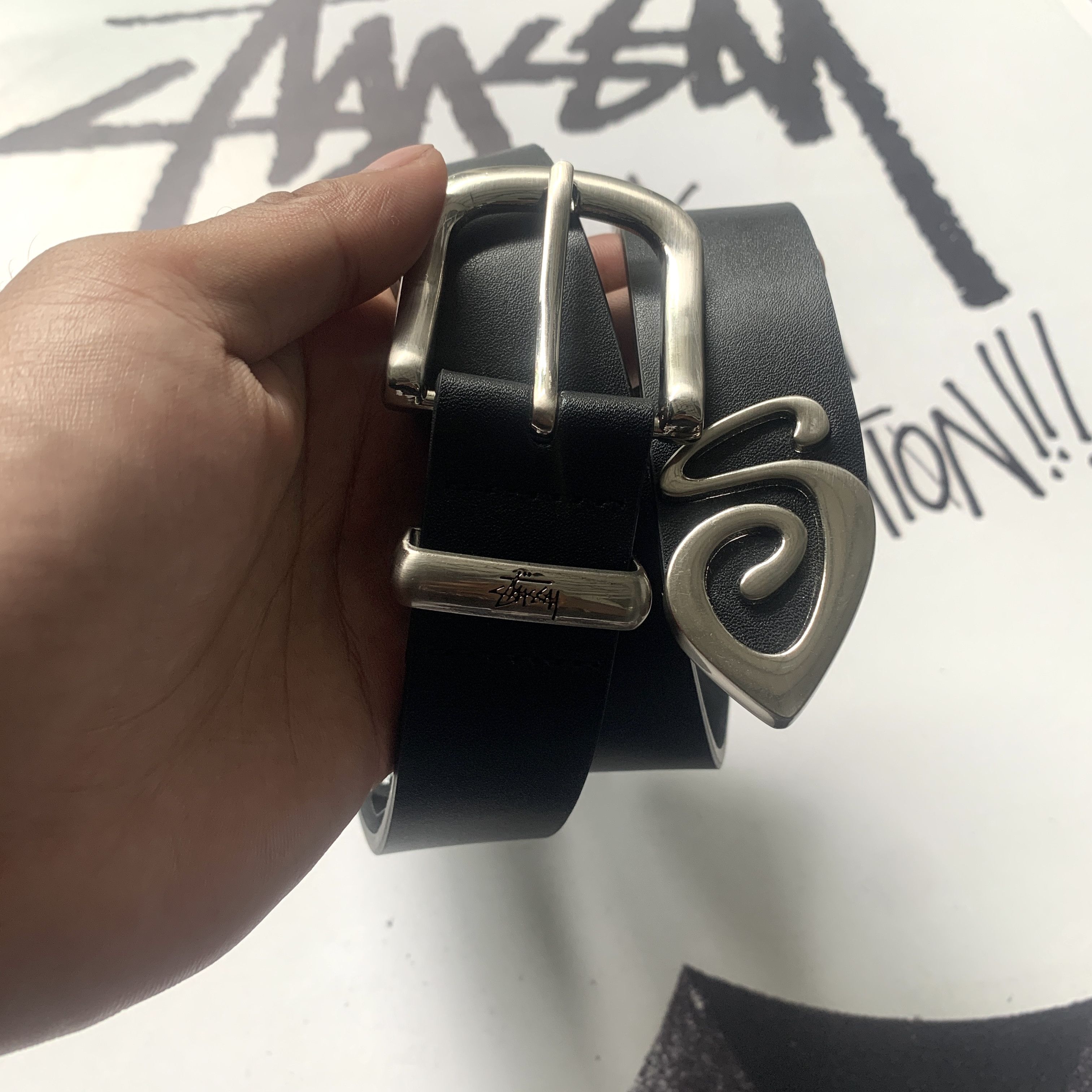 Stussy Stussy Metal S Tip Belt - Brown | Grailed