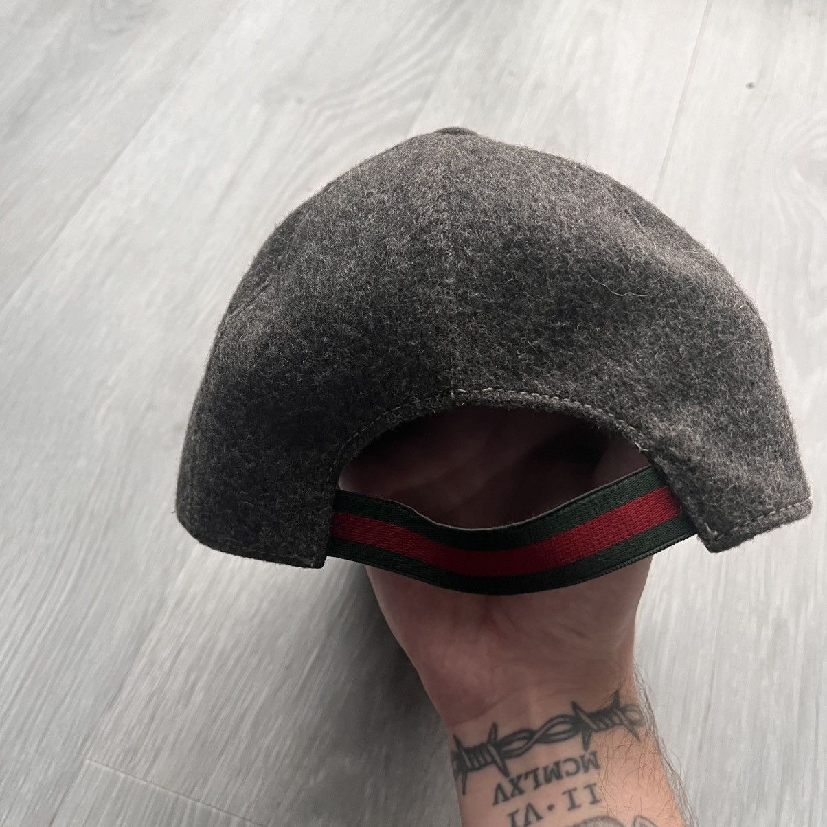 Gucci Gucci Archive Wool Baseball Cap Size ONE SIZE - 2 Thumbnail