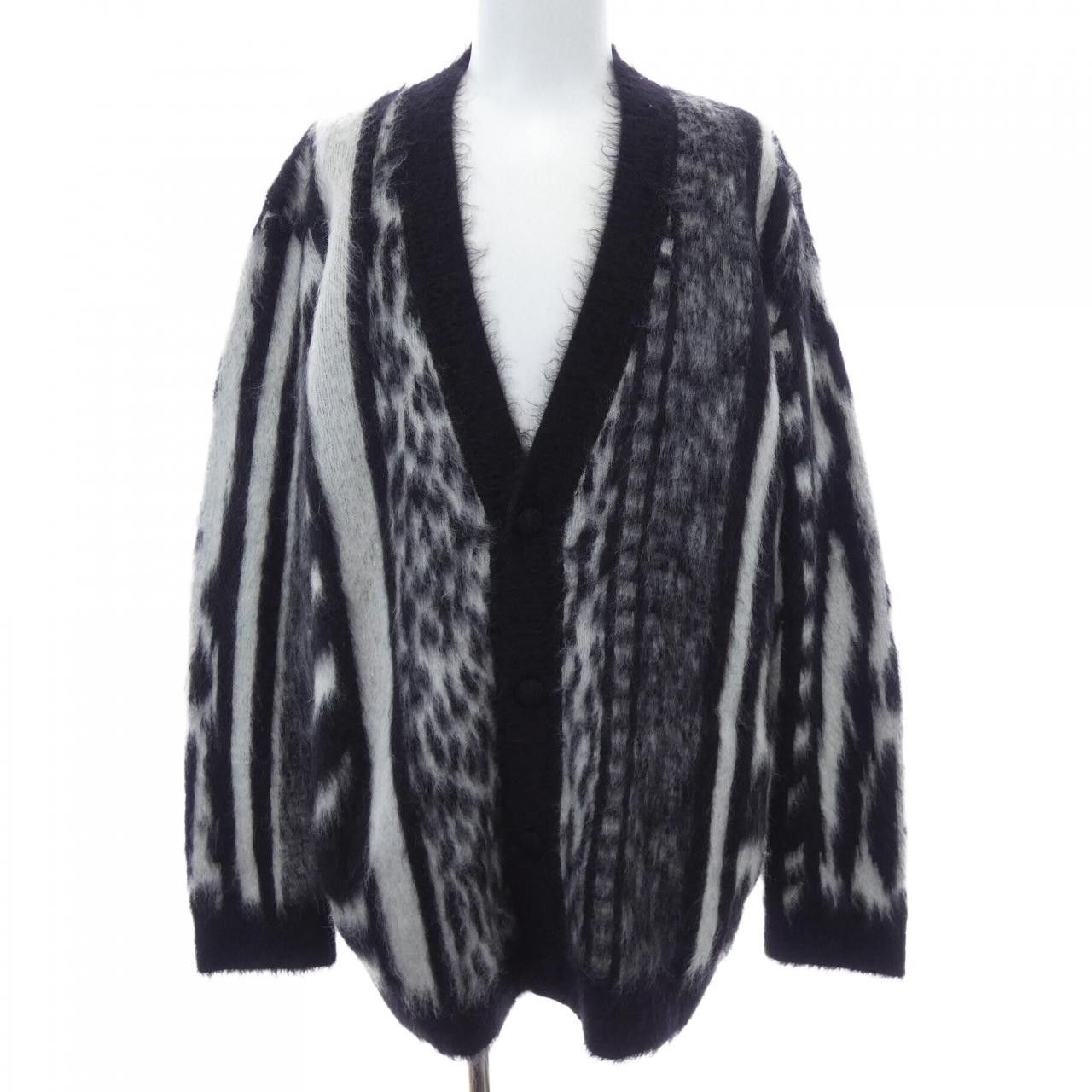 Yves Saint Laurent Yves Saint Laurent Saint Laurent Knit Cardigan Textile Tops 690064Y75KD1095 DUTY FREE for USA Size ONE SIZE - 1 Thumbnail