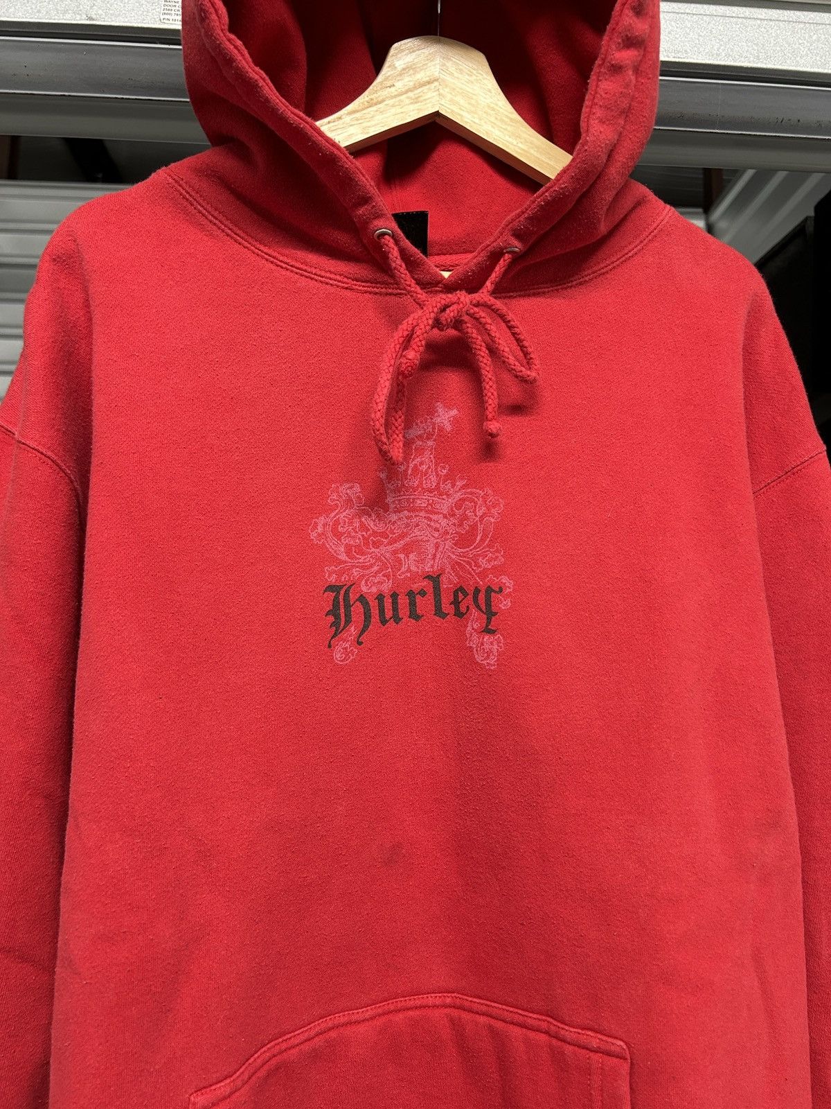 Hurley Crazy vintage y2k Hurley dragon flame jnco style hoodie boxy Size US L / EU 52-54 / 3 - 2 Thumbnail
