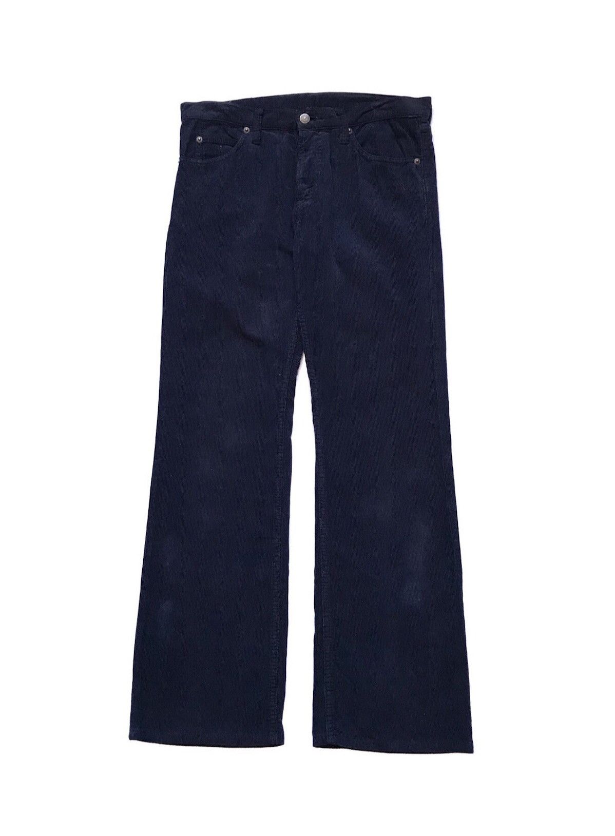 image of Vintage Hysteric Glamour Corduroy Pants in Blue, Men's (Size 31)