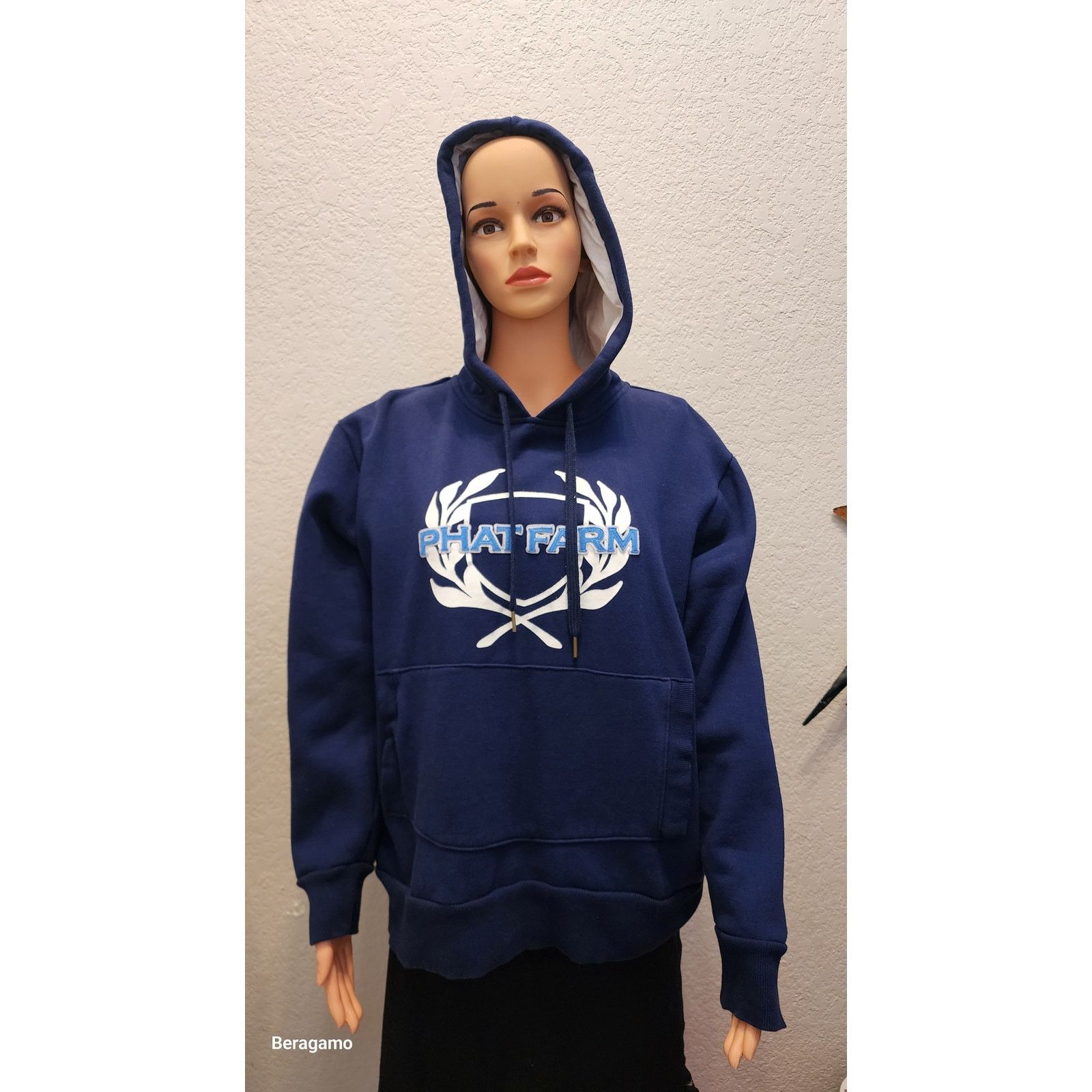 Phat Farm Vintage PHAT FARM hoodie, size Large, blue Size US L / EU 52-54 / 3 - 1 Thumbnail