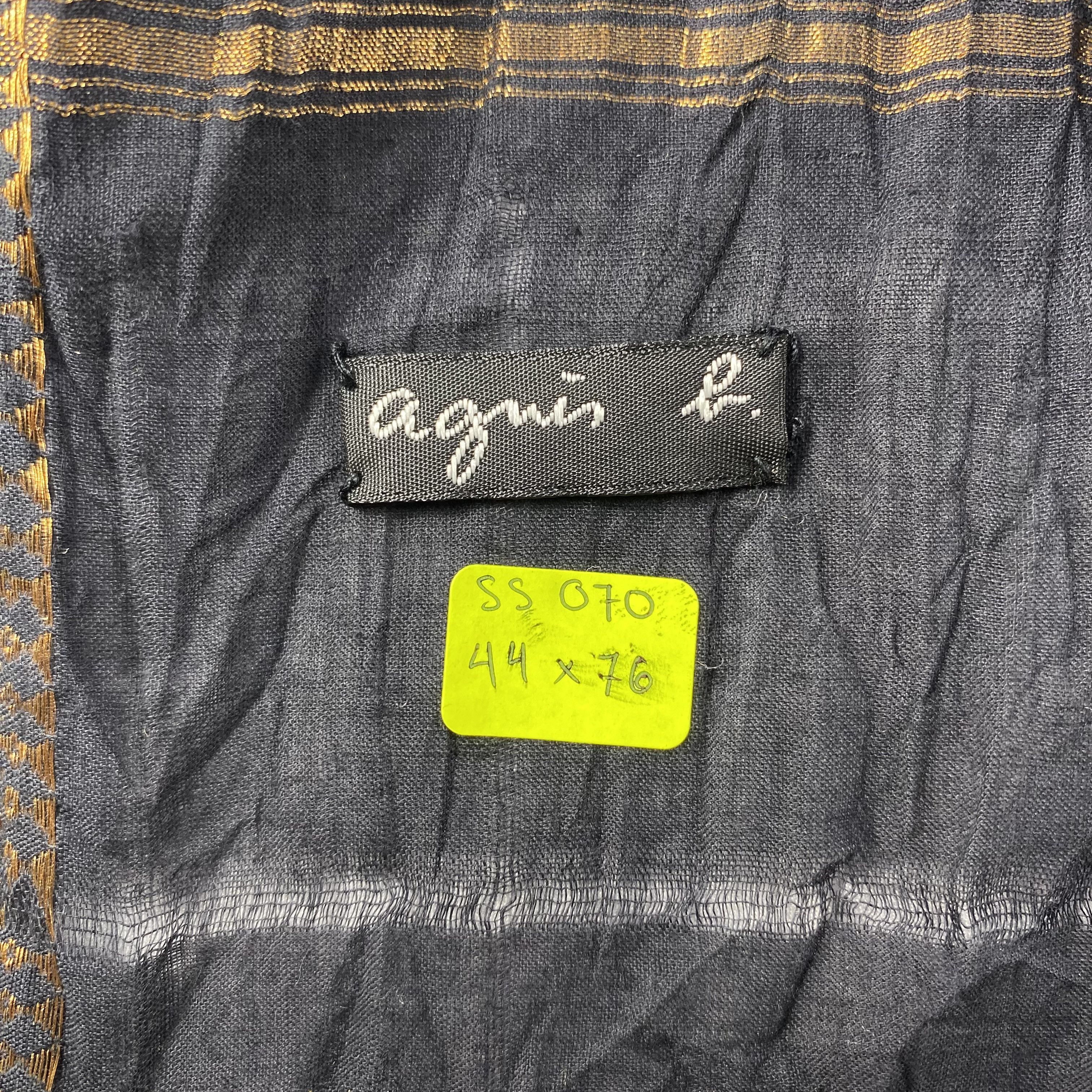 Japanese Brand × Vintage × agnes b. Vintage Agnes B Scarf SS070 Size ONE SIZE - 10 Thumbnail