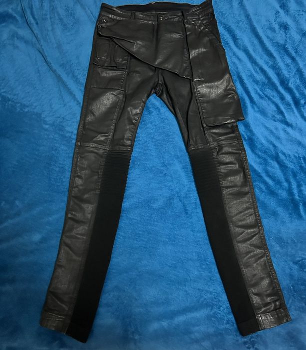 Rick Owens Rick owens Memphis waxed denim | Grailed