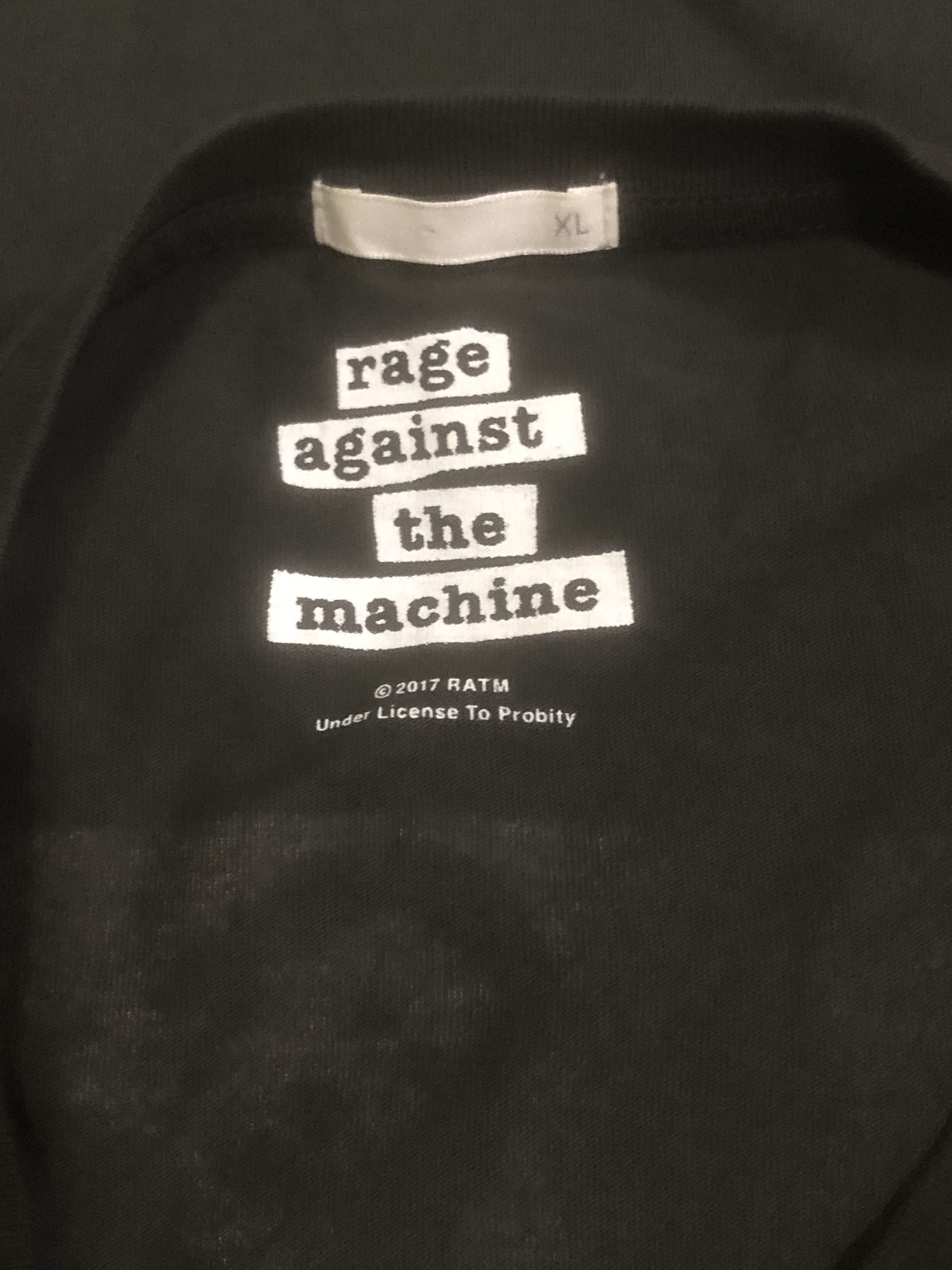 GU Japanese Brand GU x Rage Against The Machine Size US XL / EU 56 / 4 - 5 Thumbnail