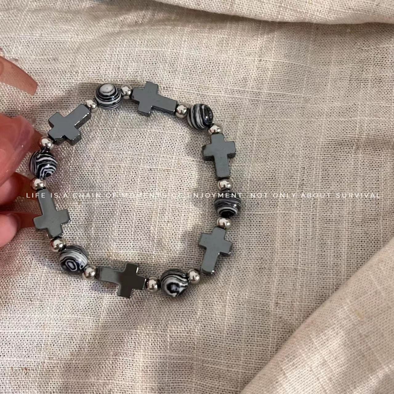 Jewelry Hip-hop Bracelet Y2K Punk Chain Gotch Bracelets Chains Size ONE SIZE - 6 Thumbnail