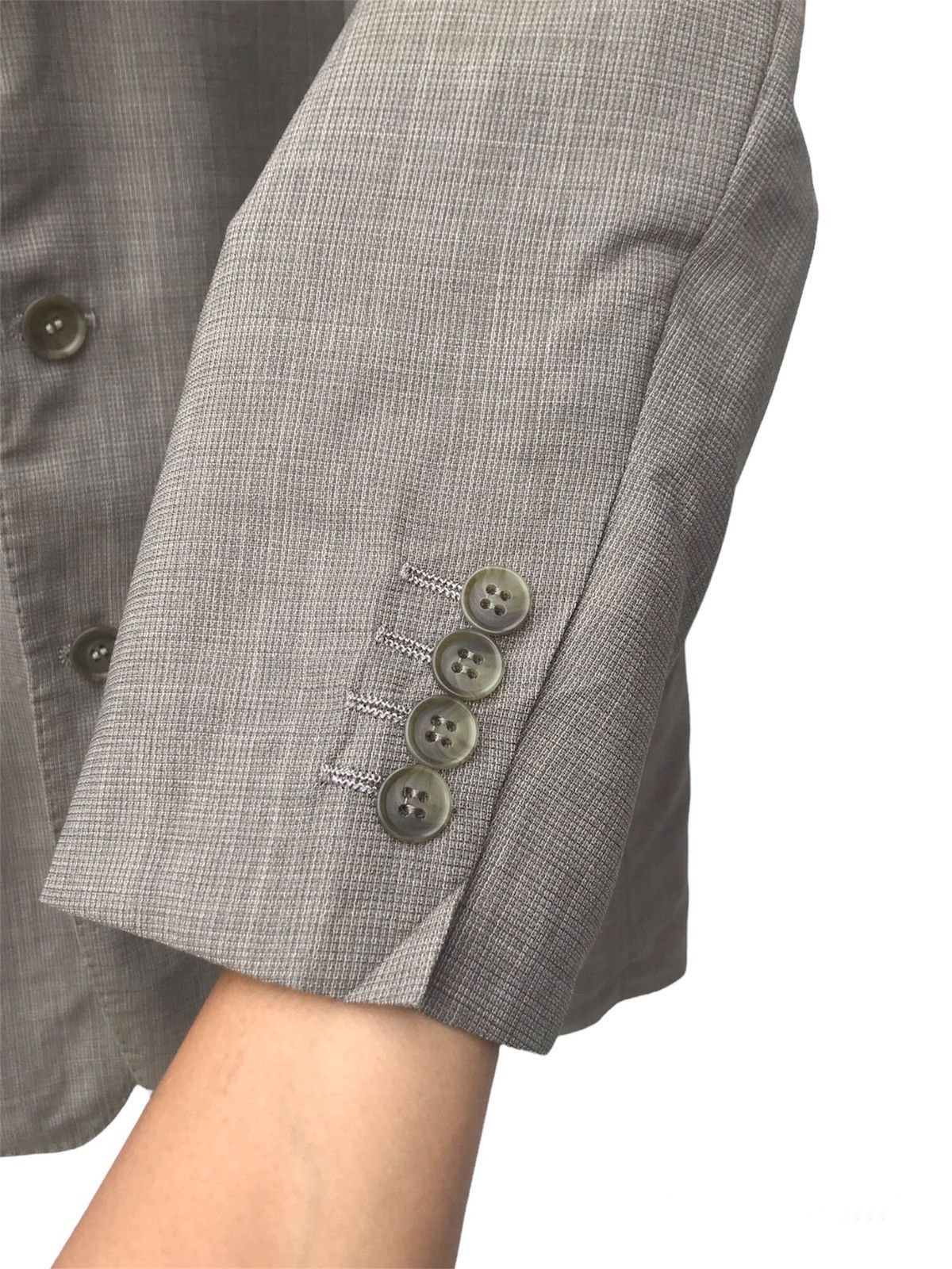 Ermenegildo Zegna × Vintage Vintage Ermenegildo Zegna Blazer Jacket Size US L / EU 52-54 / 3 - 7 Thumbnail