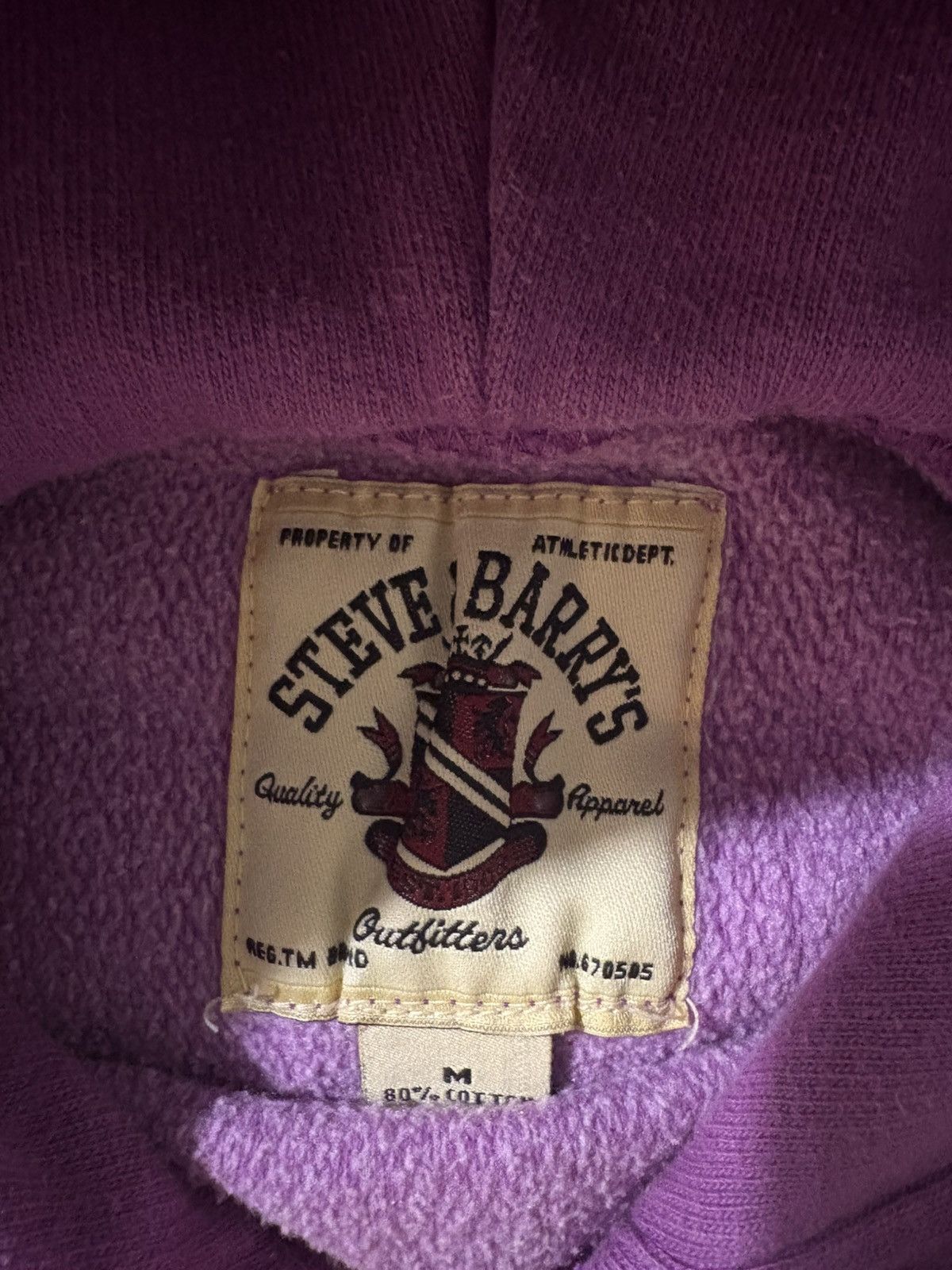 Steve And Barrys Vintage Northwestern Hoodie Size US M / EU 48-50 / 2 - 2 Thumbnail