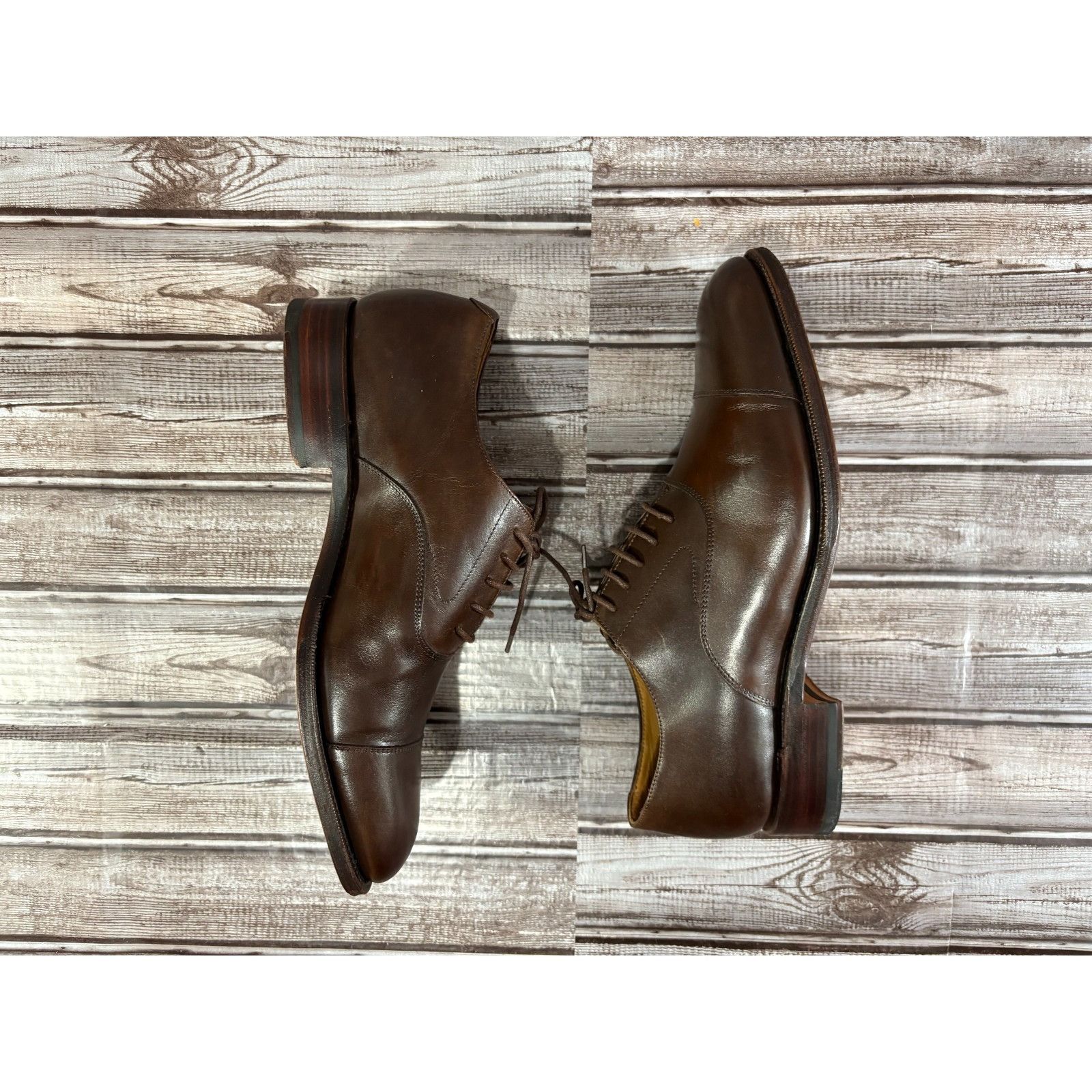 Meermin Meermin Calf leather Oxford dress shoes sz 8.5 color brown 1 Size US 8.5 / EU 41-42 - 5 Thumbnail