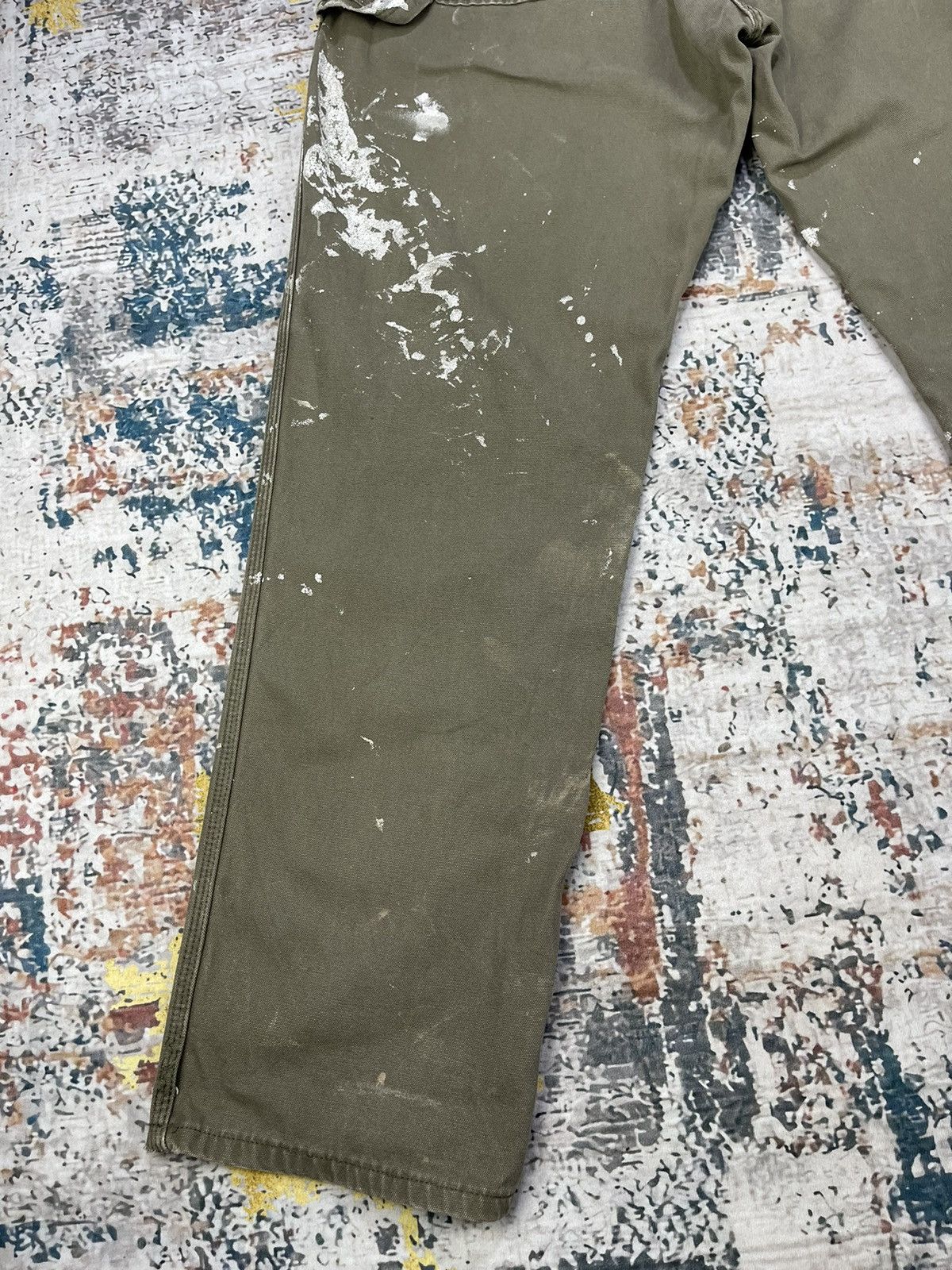 Dickies Vintage Dickies Painted Carpenter Worker Pants Size US 36 / EU 52 - 3 Thumbnail