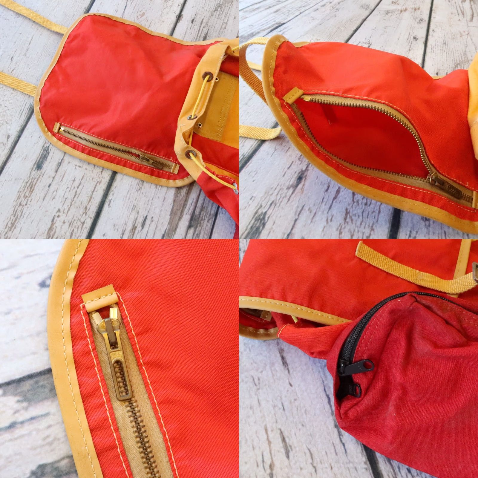 Vintage Vintage Lafuma Mountain Climbing Rucksack Backpack Orange Men’s Nylon Size ONE SIZE - 8 Thumbnail
