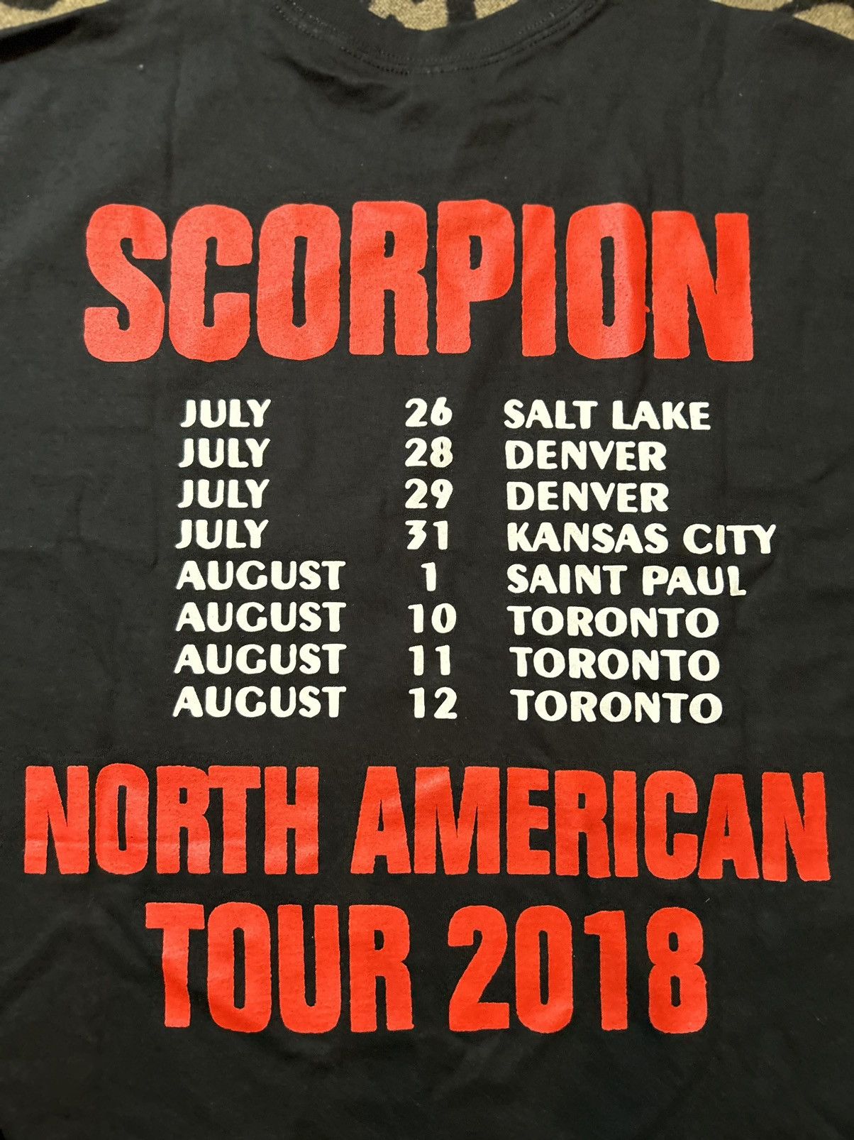 Drake Unreleased Drake “Scorpion” Tour Merch Size US L / EU 52-54 / 3 - 3 Thumbnail