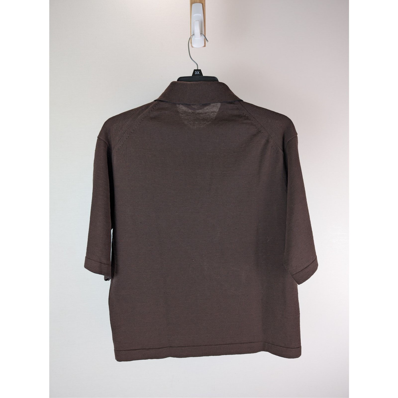 Jacquemus o1rshd1 LE Polo Shirt in Dark Brown Size US M / EU 48-50 / 2 - 16 Thumbnail