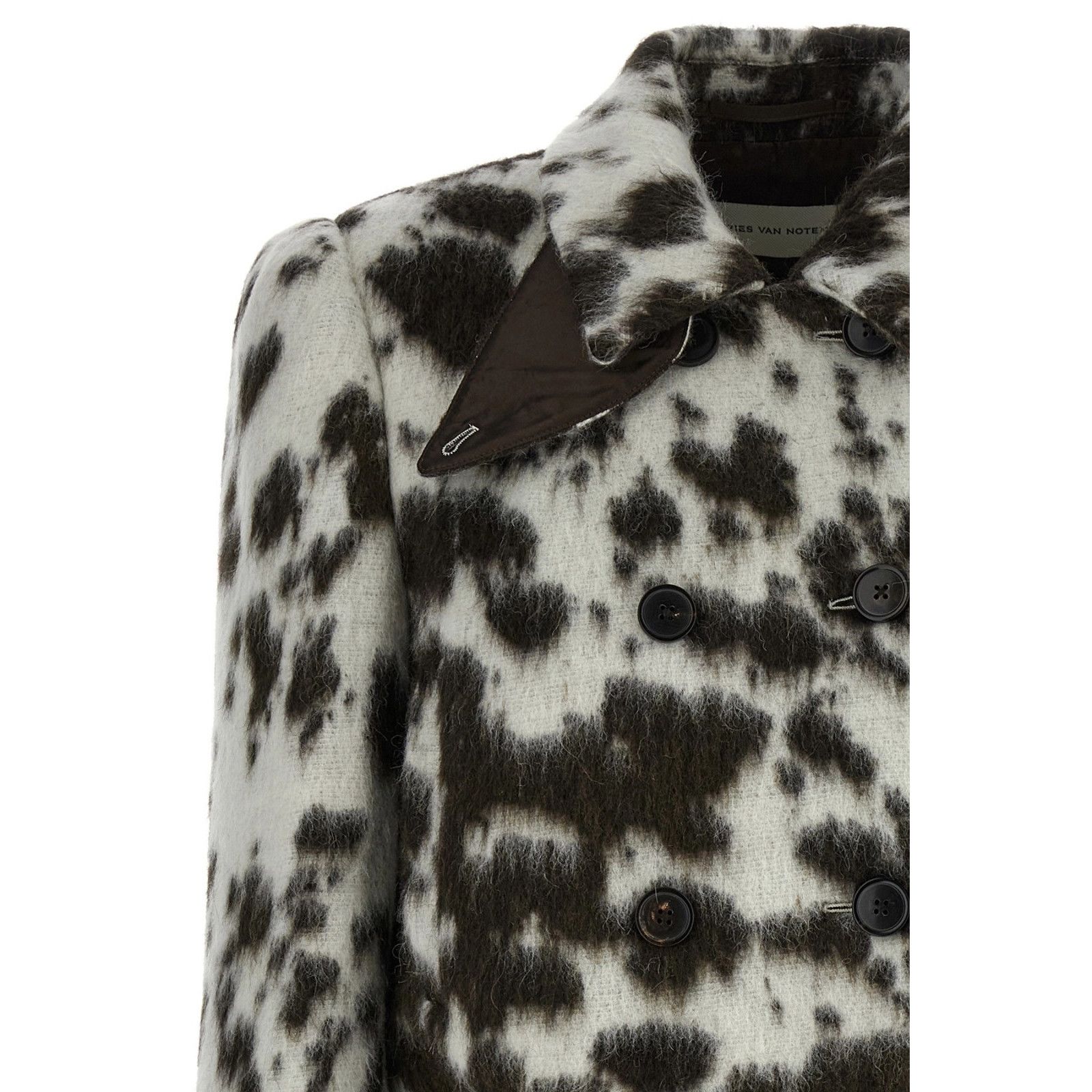 Dries Van Noten DRIES VAN NOTEN Vudy White Wool Jacket New & Authentic (Wome Size S / US 4 / IT 40 - 3 Thumbnail