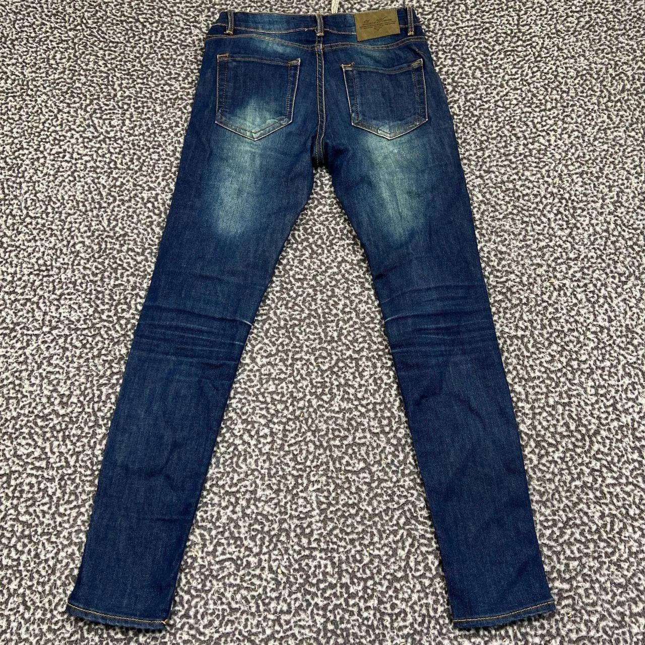 Zara Zara Jeans Women 28x26 Skinny Mid Rise Faded Denim Pants Size 28" / US 6 / IT 42 - 2 Thumbnail