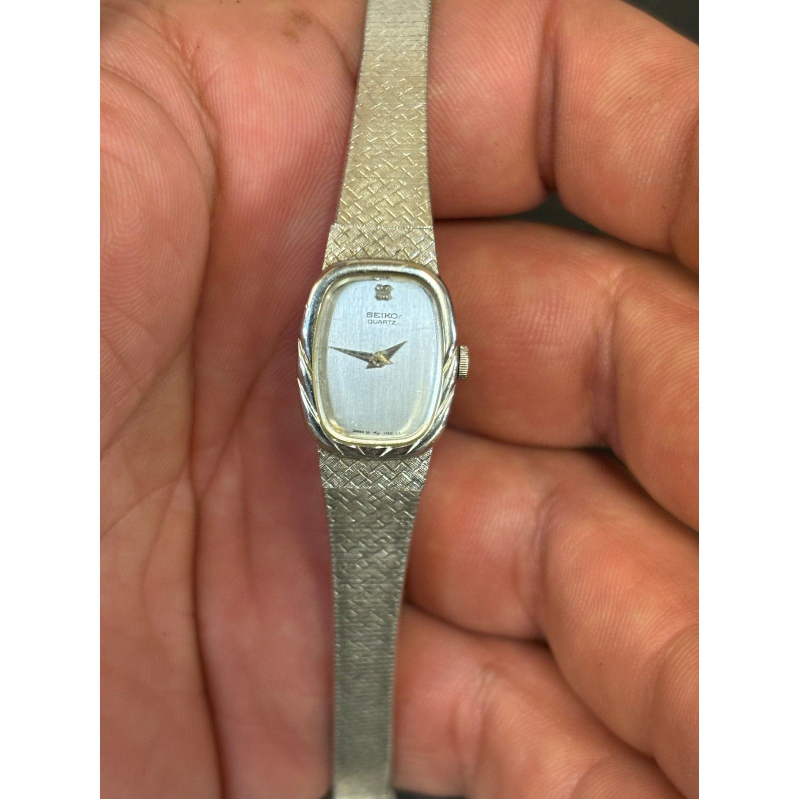 Seiko Vintage Seiko 11 7619 Silver Tone Mechanical Womens