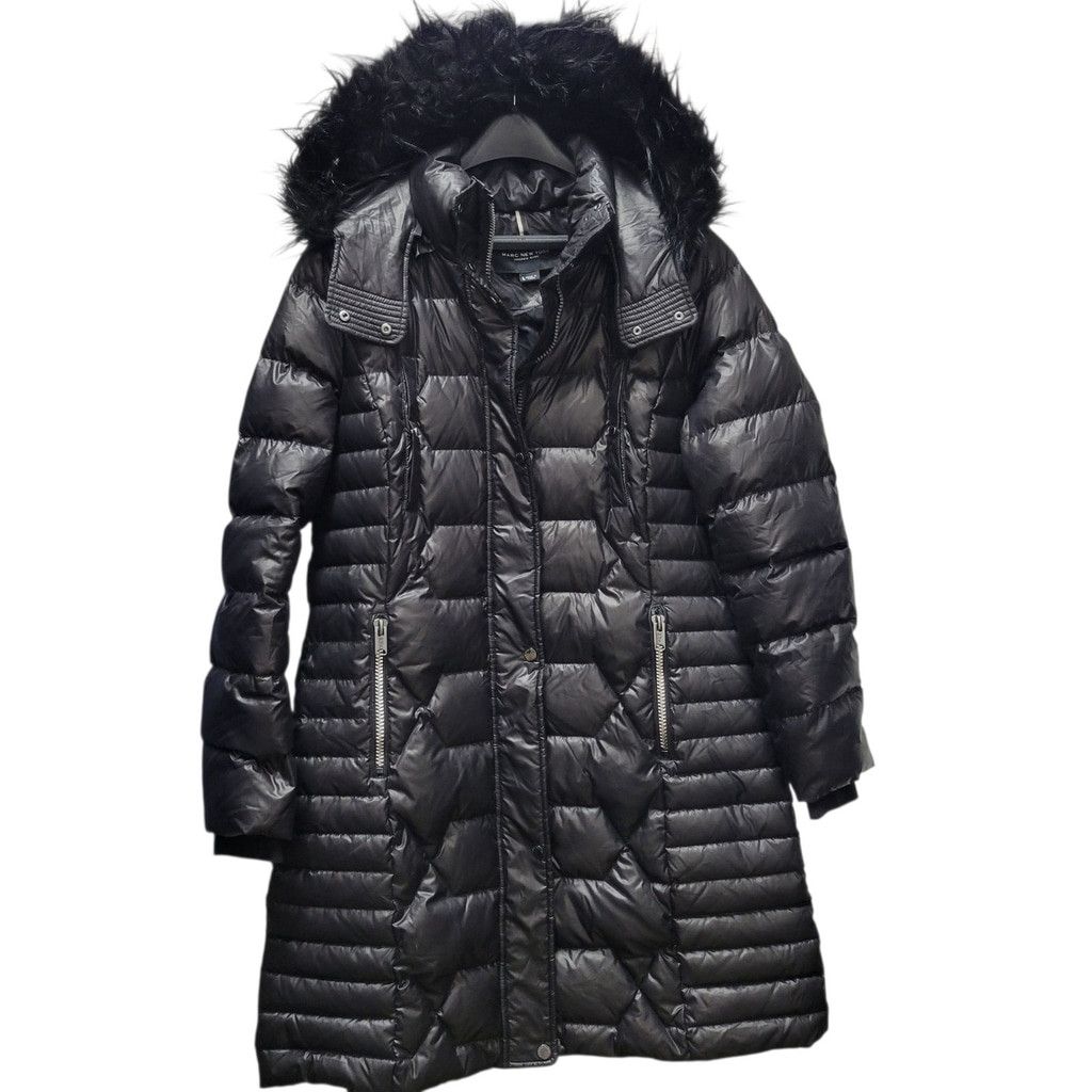 Andrew Marc Marc New York Andrew Marc Women's Faux-Fur Trim Puffer Coat Size L / US 10 / IT 46 - 4 Thumbnail