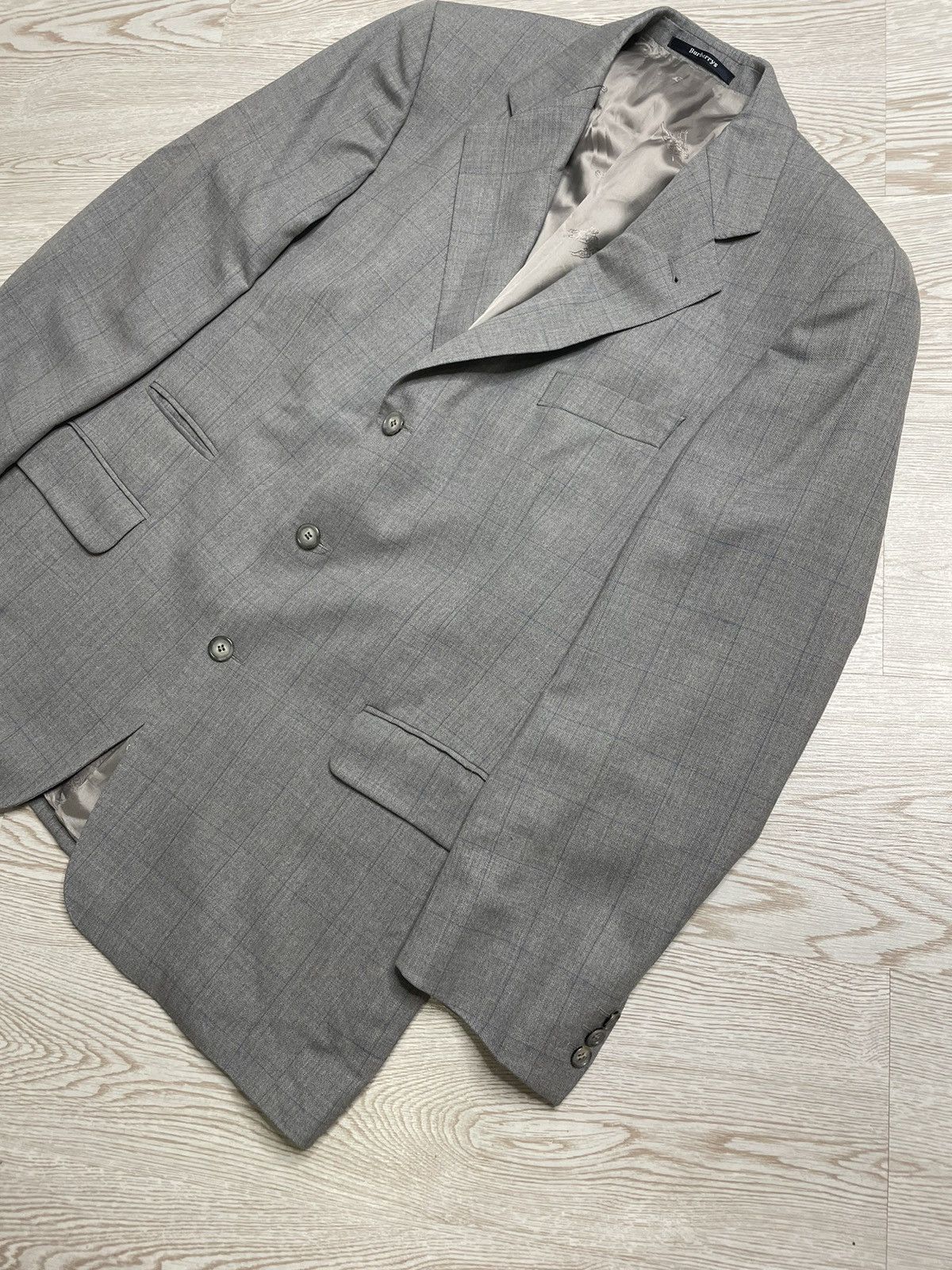 Burberry Burberry’s check pattern blazer Size 52S - 3 Thumbnail