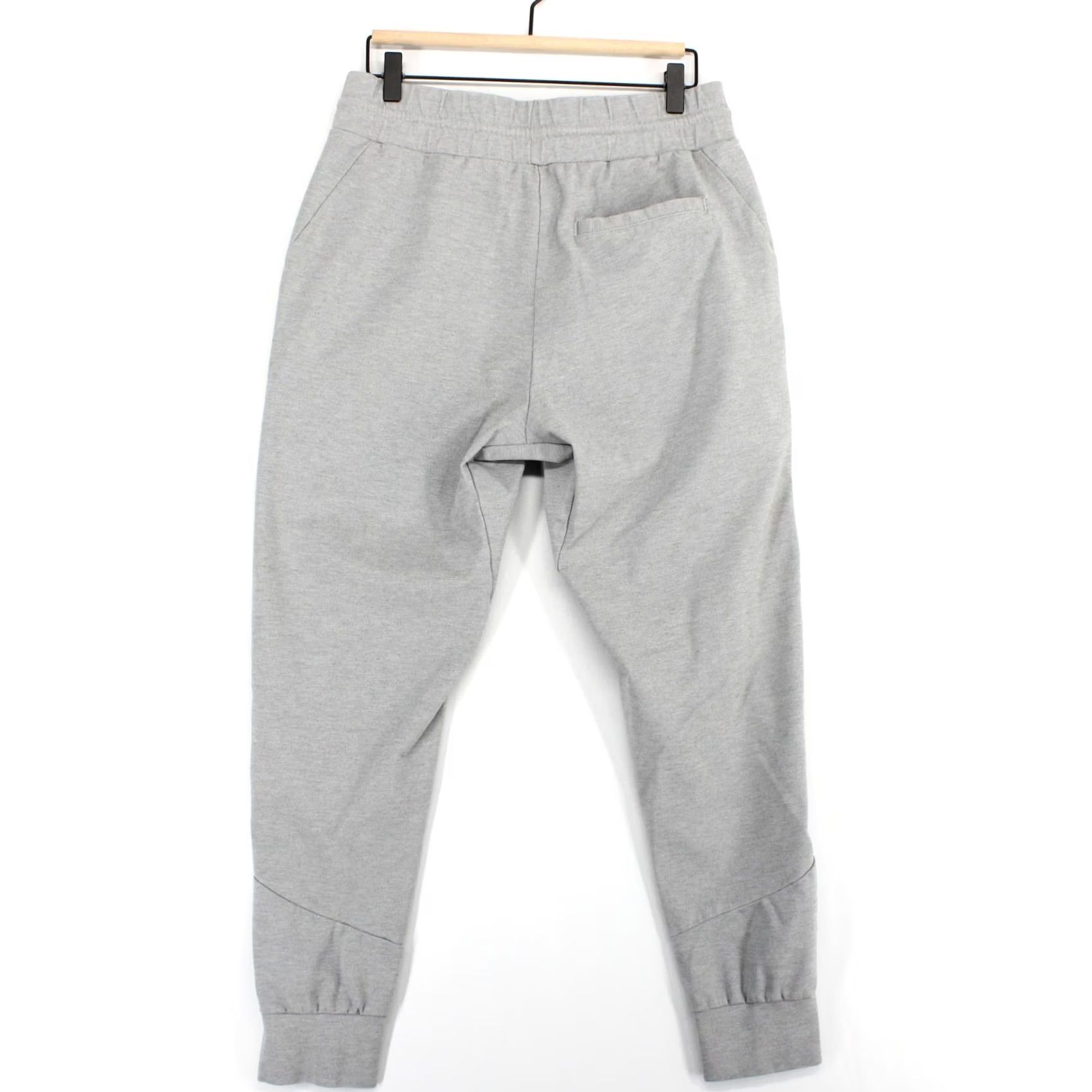 Vintage BYLT Jogger Mens M Gray Active Heather Drawstring Slim Fit Cuffed Zip Pocket Size US 31 - 2 Thumbnail