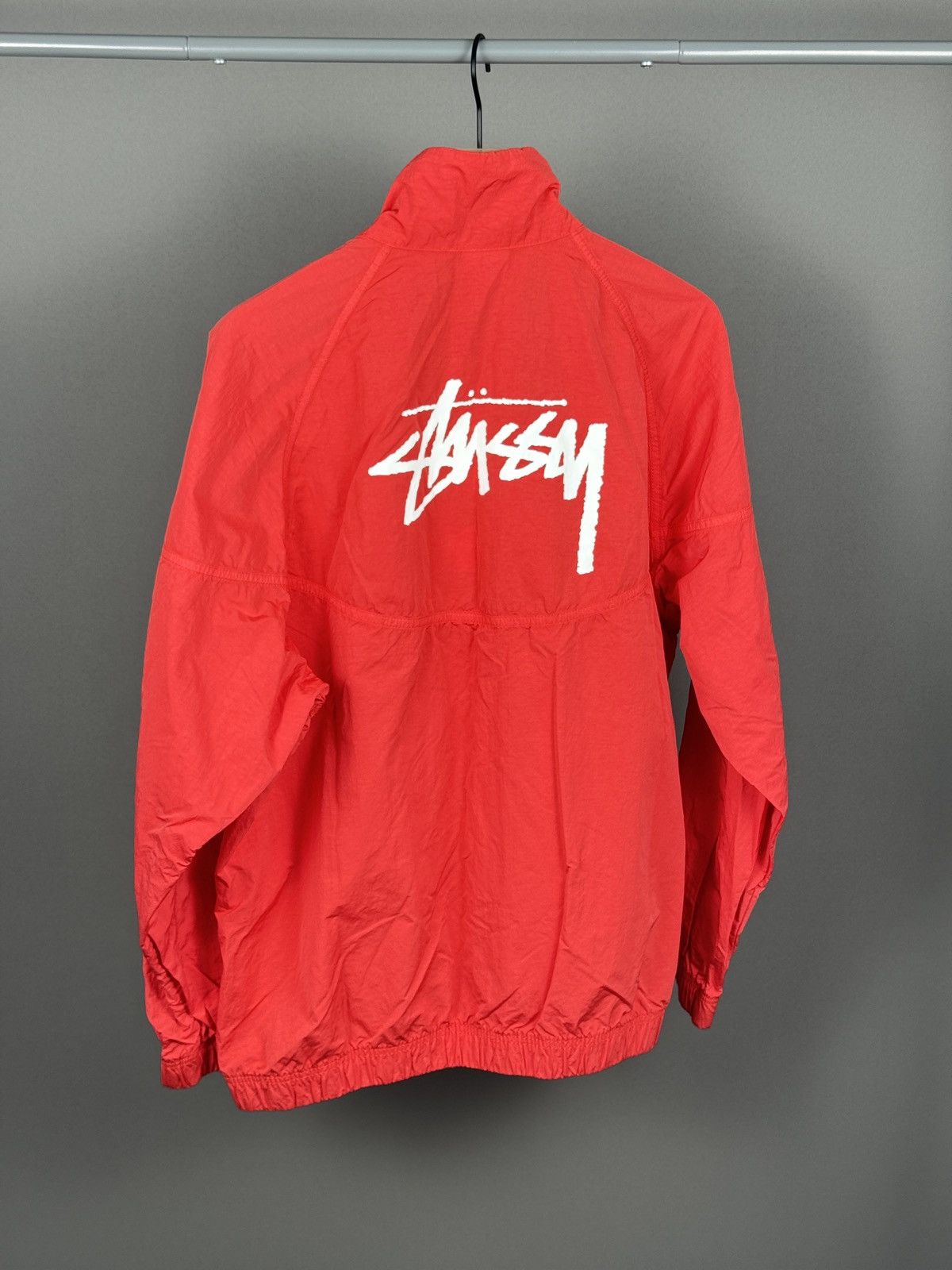 Nike × Stussy Nike Stussy Jacket Windrunner jacket men's size M Red Size US XS / EU 42 / 0 - 1 Thumbnail