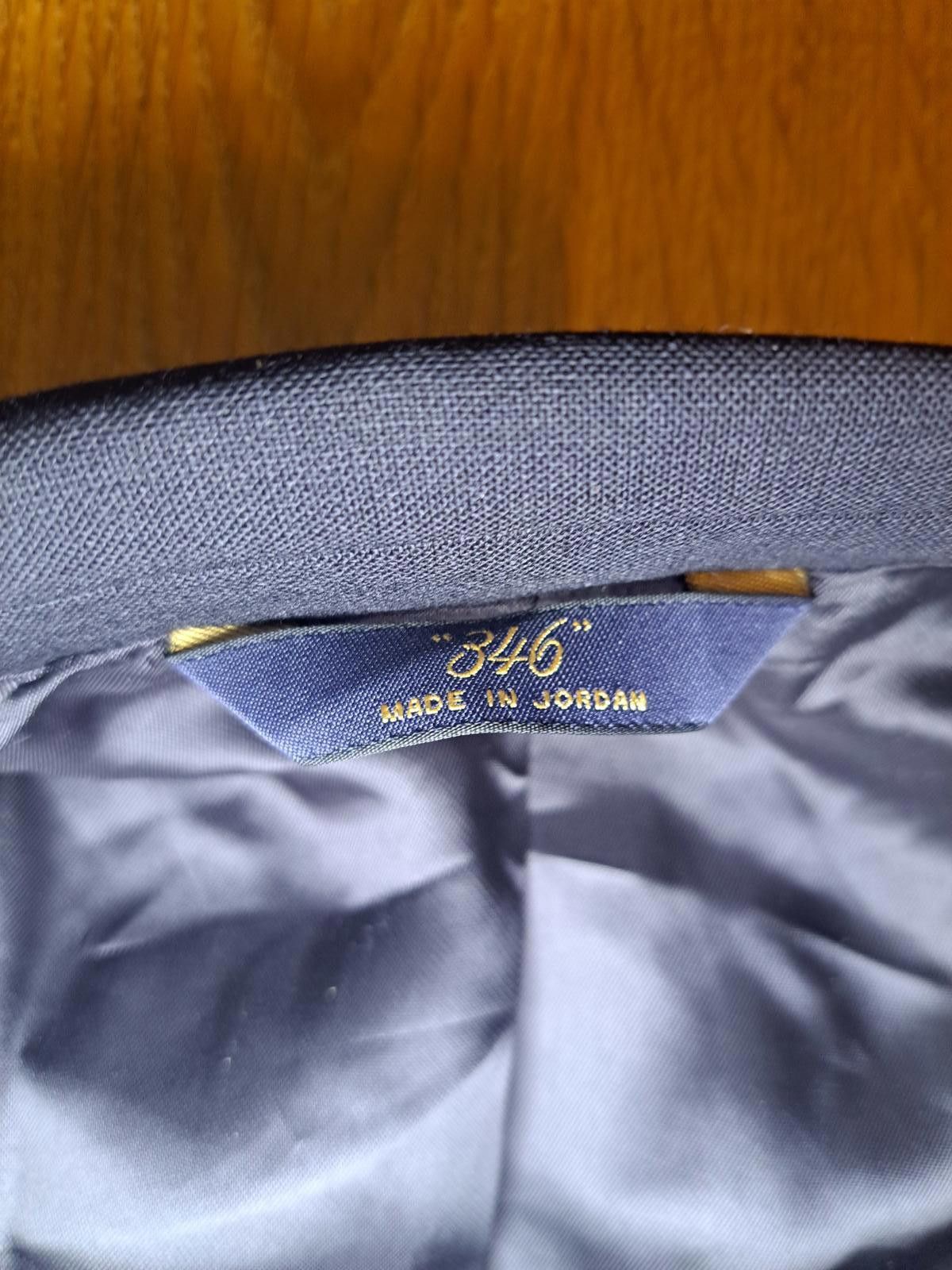 Brooks Brothers Brooks Brothers Suit Jacket Mens 45L Black Wool Stretch Size 44L - 5 Thumbnail