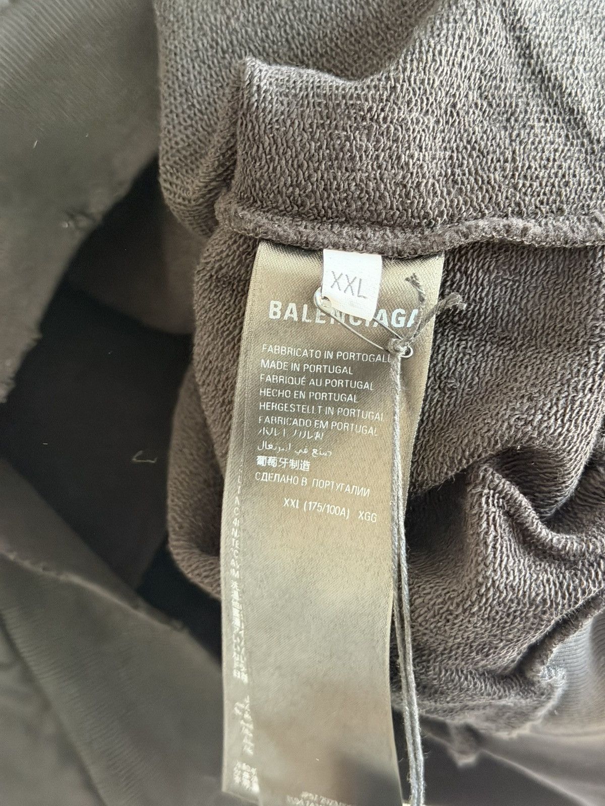 Balenciaga *RARE* BALENCIAGA DEMNA DISTRESSED BITCOIN HOODIE XXL BOXY Size US XXL / EU 58 / 5 - 10 Thumbnail